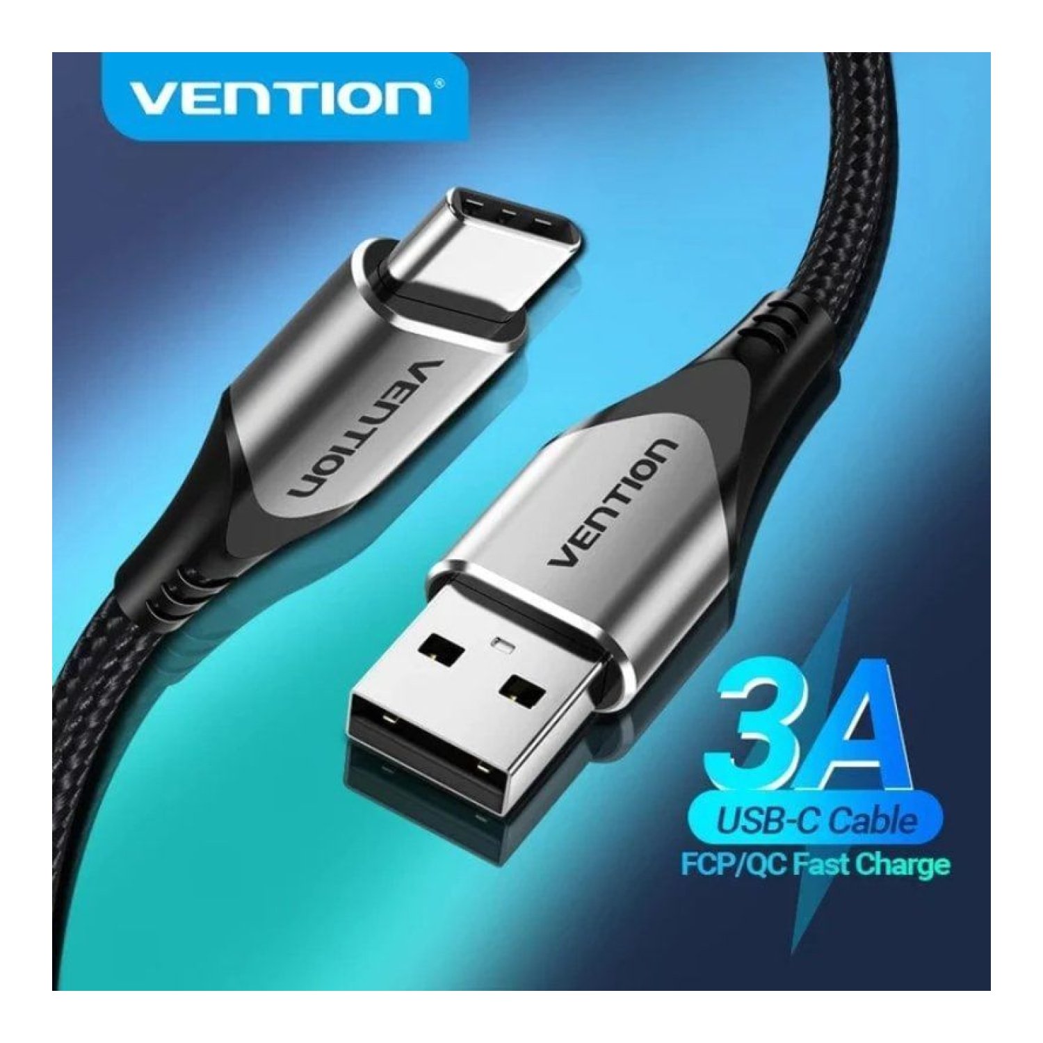Vention Cable USB 2.0 Tipo-C · 1m · 480Mbps · Gris