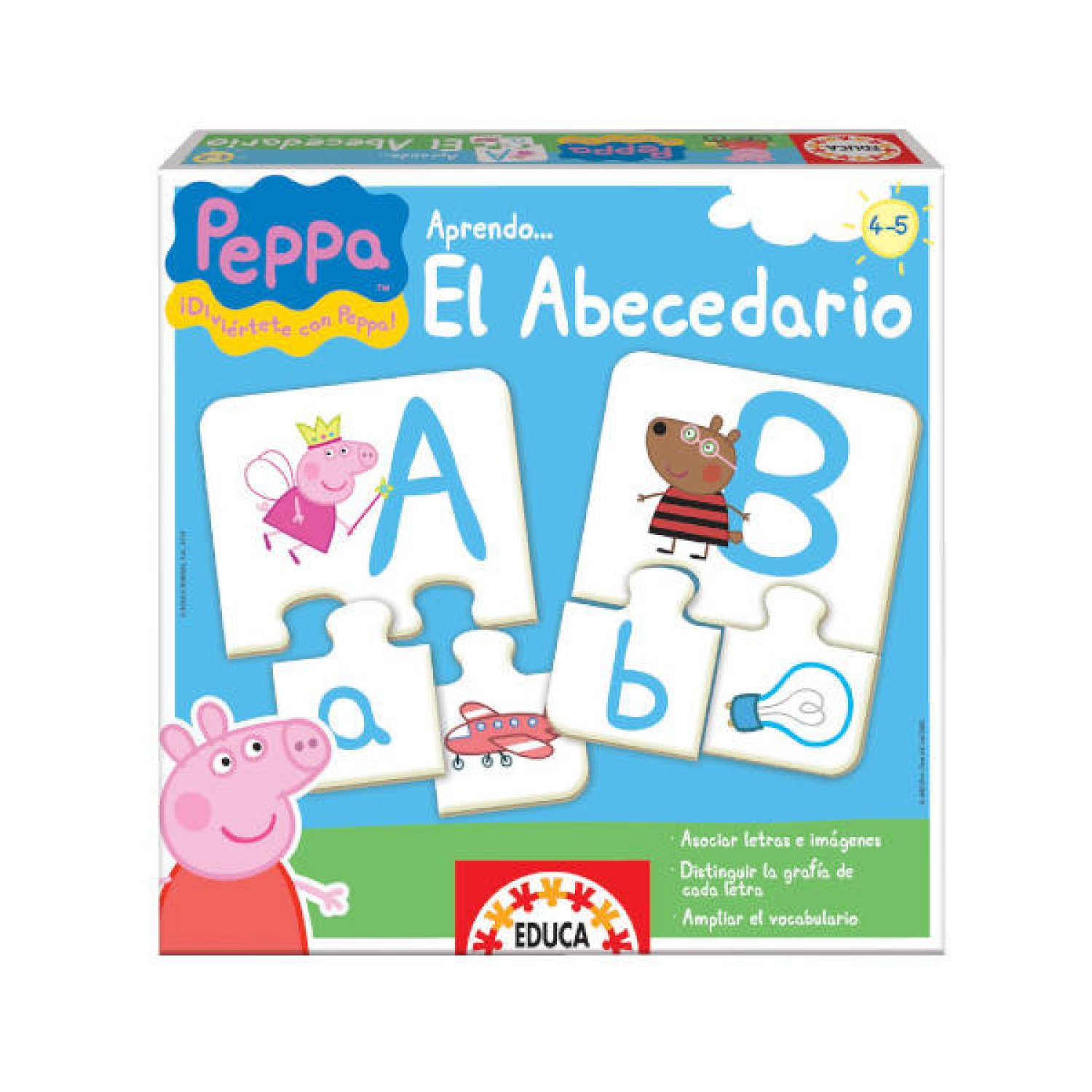 Educa Borrás · Aprendo el Abecedario Peppa Pig · A partir de 4 años