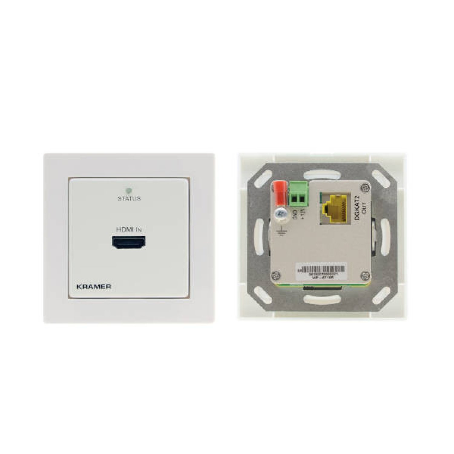 Kramer WP-871XR · Transmisor POC Wall Plate · HDMI · PoE · Control Remoto