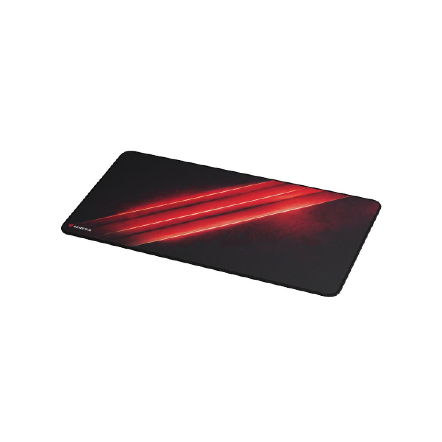 Genesis Carbon 500 Maxi Flash G2 · Alfombrilla Gaming · Negro y Rojo