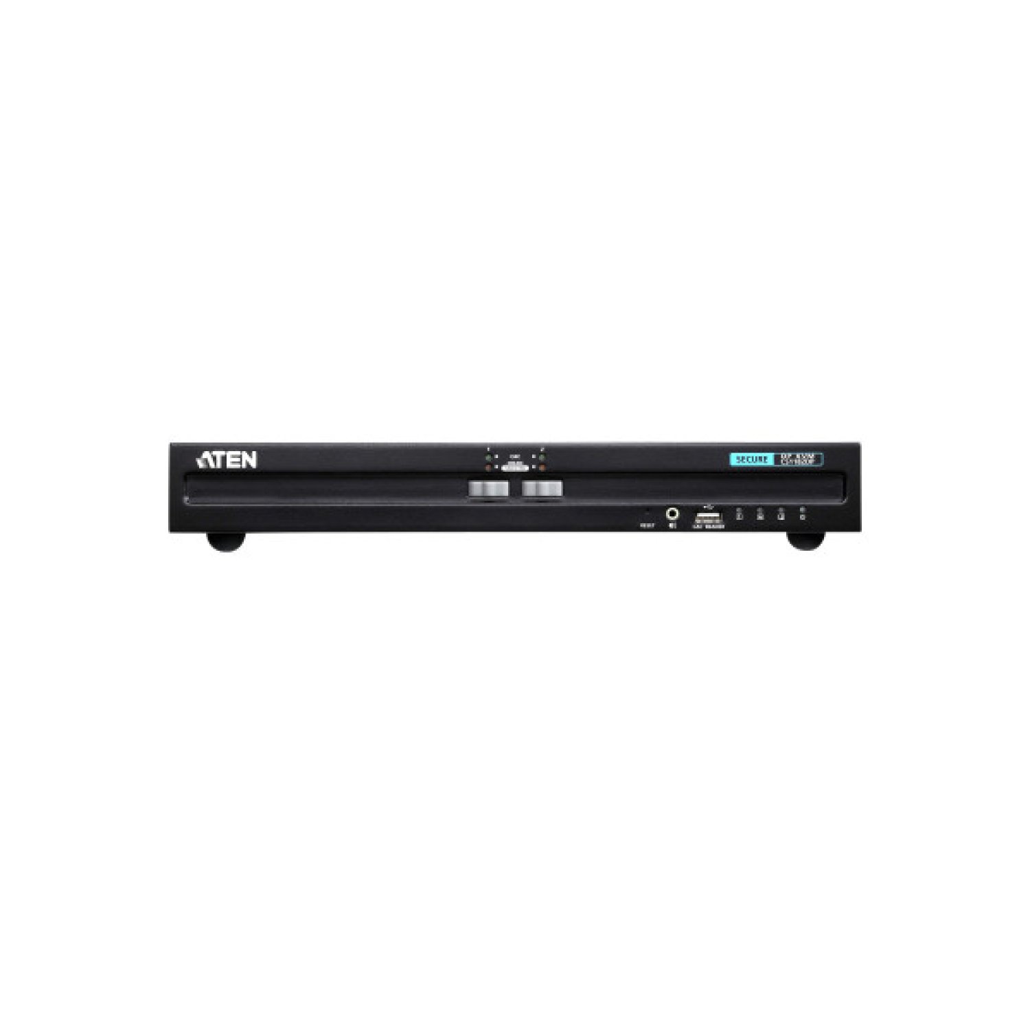ATEN Switch KVM DisplayPort · 2 Puertos · USB Seguro · PSS PP v3.0