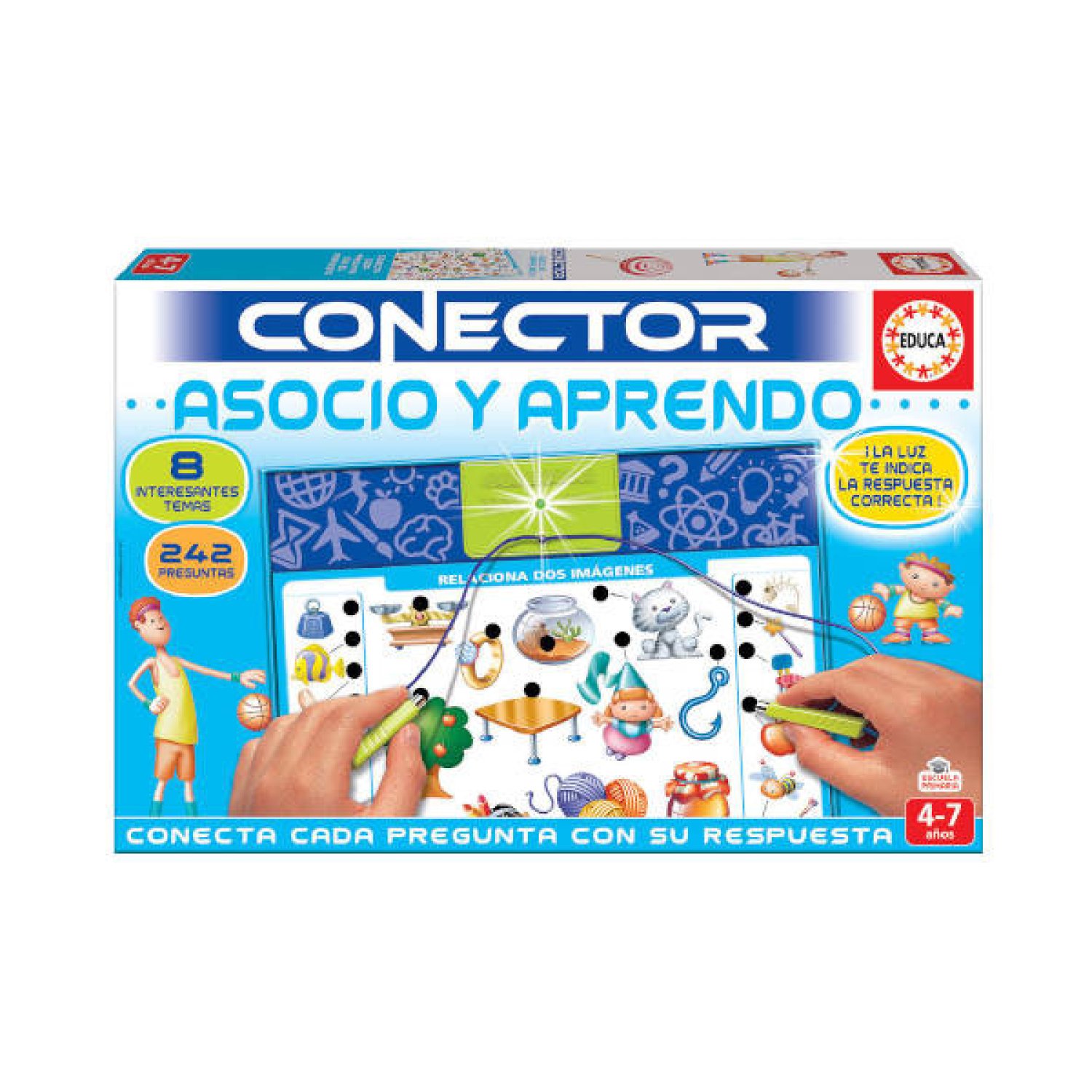 Educa Borrás · Juego Educativo · Asocio y Aprendo · 4-7 años