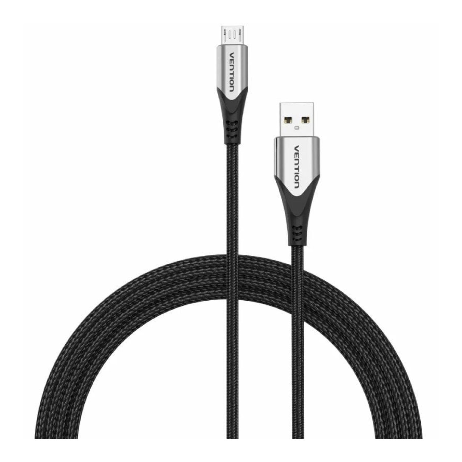 Vention Cable USB 2.0 · MicroUSB a USB · 480Mbps · 2m · Gris