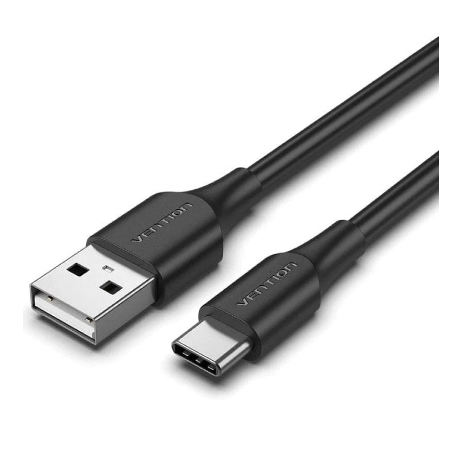 Vention Cable USB 2.0 Tipo-C · USB-C a USB-A · 480Mbps · 25cm · Negro