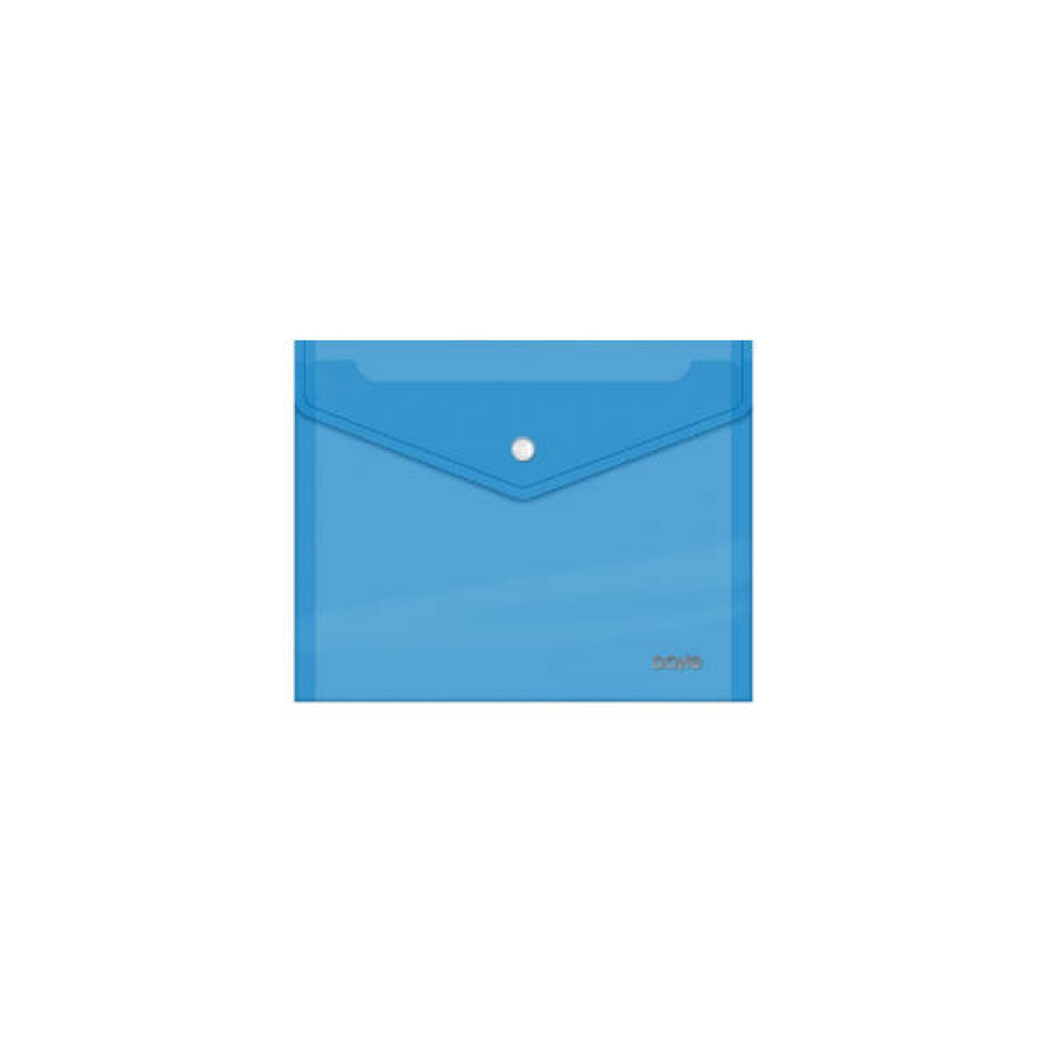 DOHE · Sobres Polipropileno Broche Azul · A5 Apaisado 225x170mm · 10 unidades