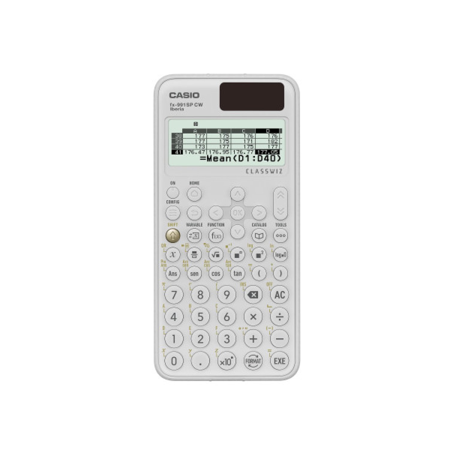 Casio FX-991 SP CW · Calculadora Científica · 12 Dígitos