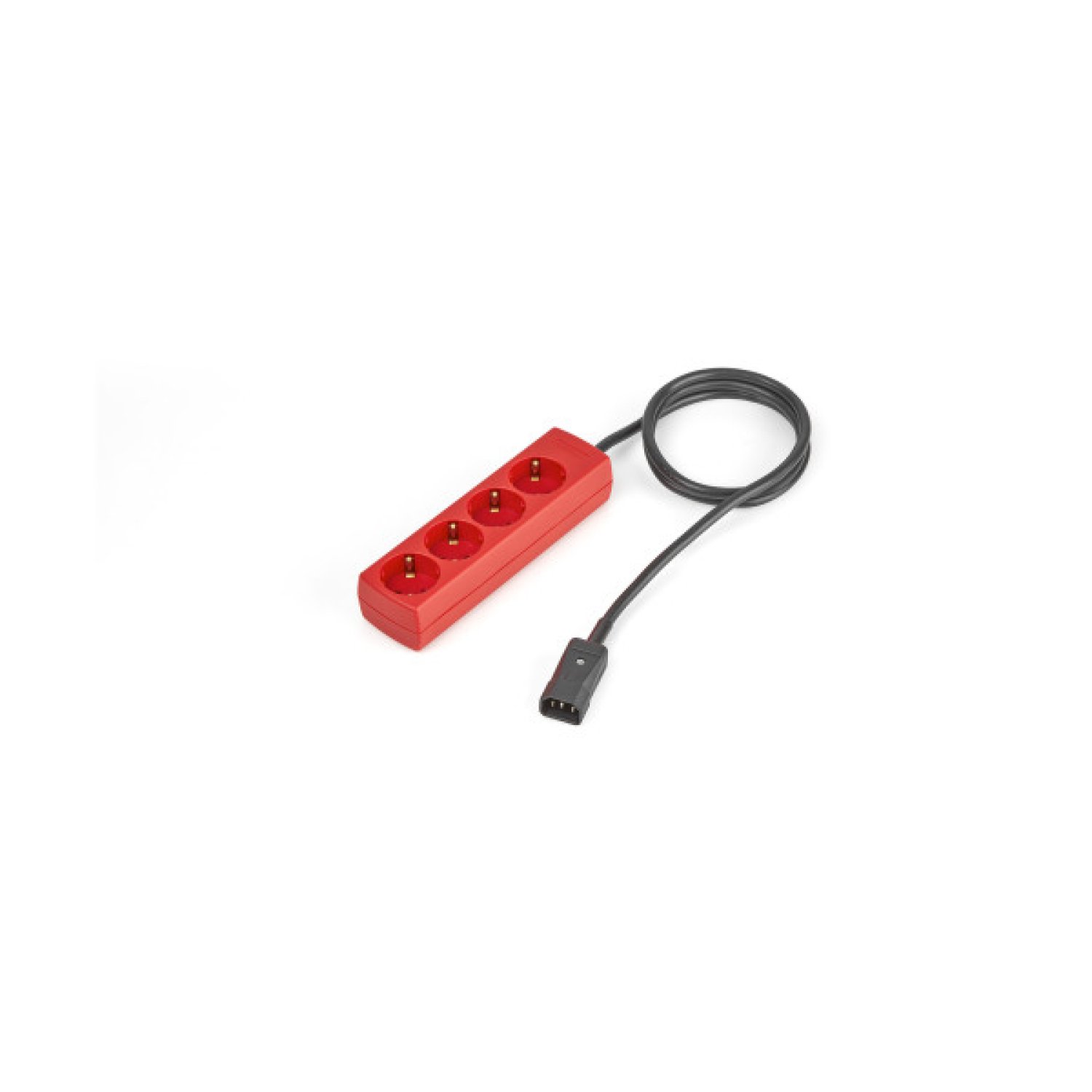 Salicru · Cable IEC C14 · 2m · 4 Salidas AC · Rojo y Negro