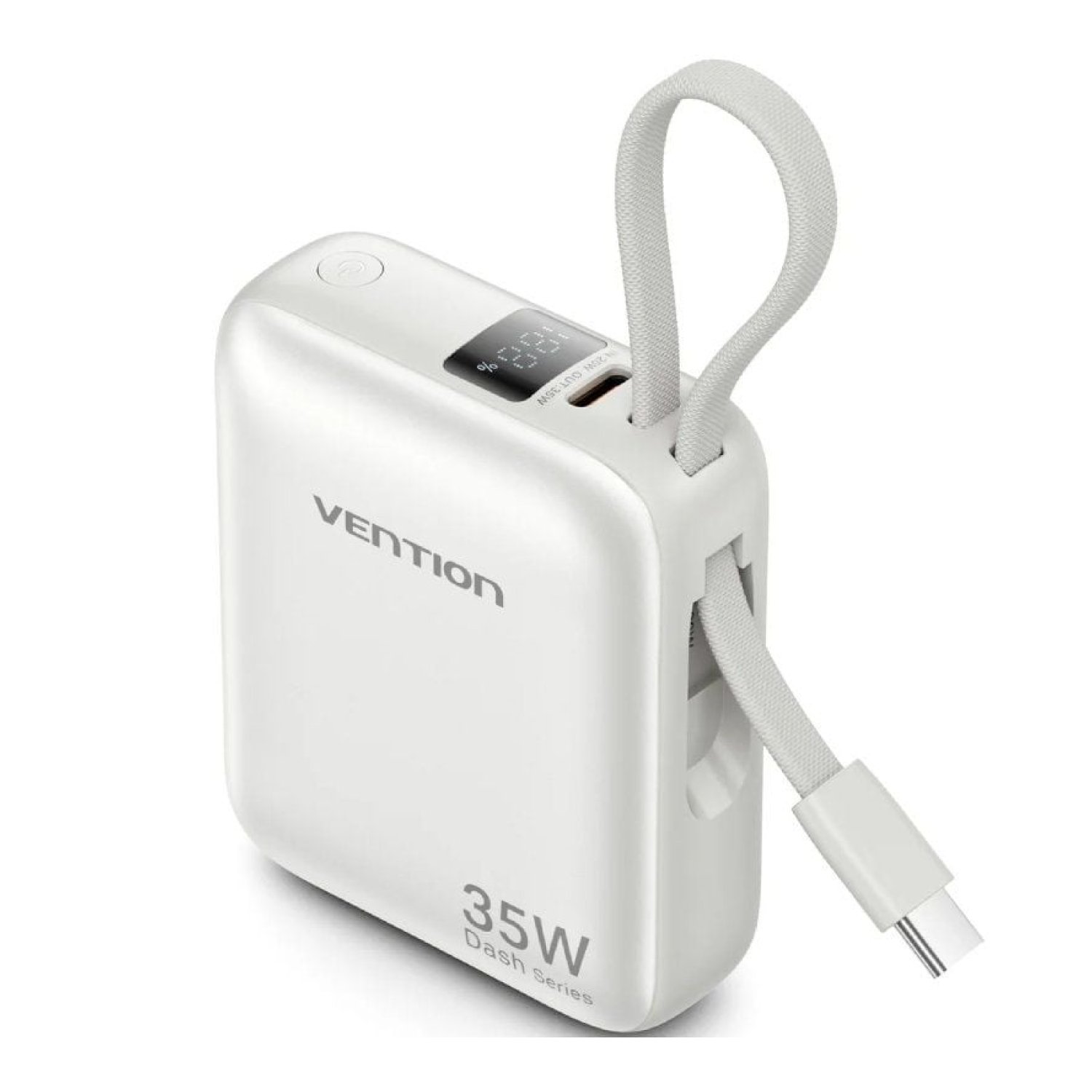Vention Powerbank 10000mAh · 35W · USB-C · Beige