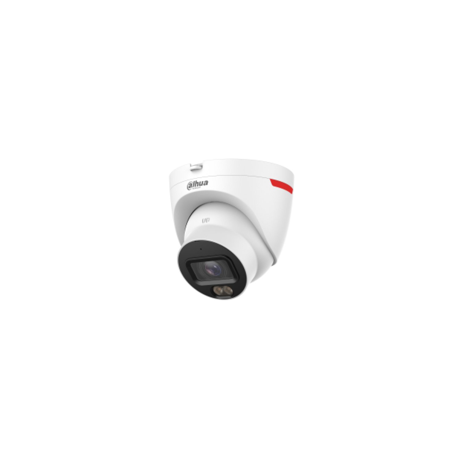 Dahua Cámara IP Turret 4MP · WizColor · IA · 2.8mm · PoE · MicroSD 256GB · WDR 120dB