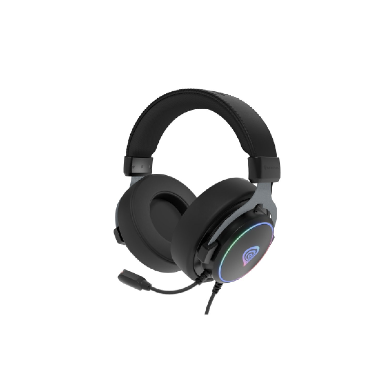 Genesis Neon 764 · Auriculares Alámbricos Gaming · Diadema · USB Tipo A · Negro