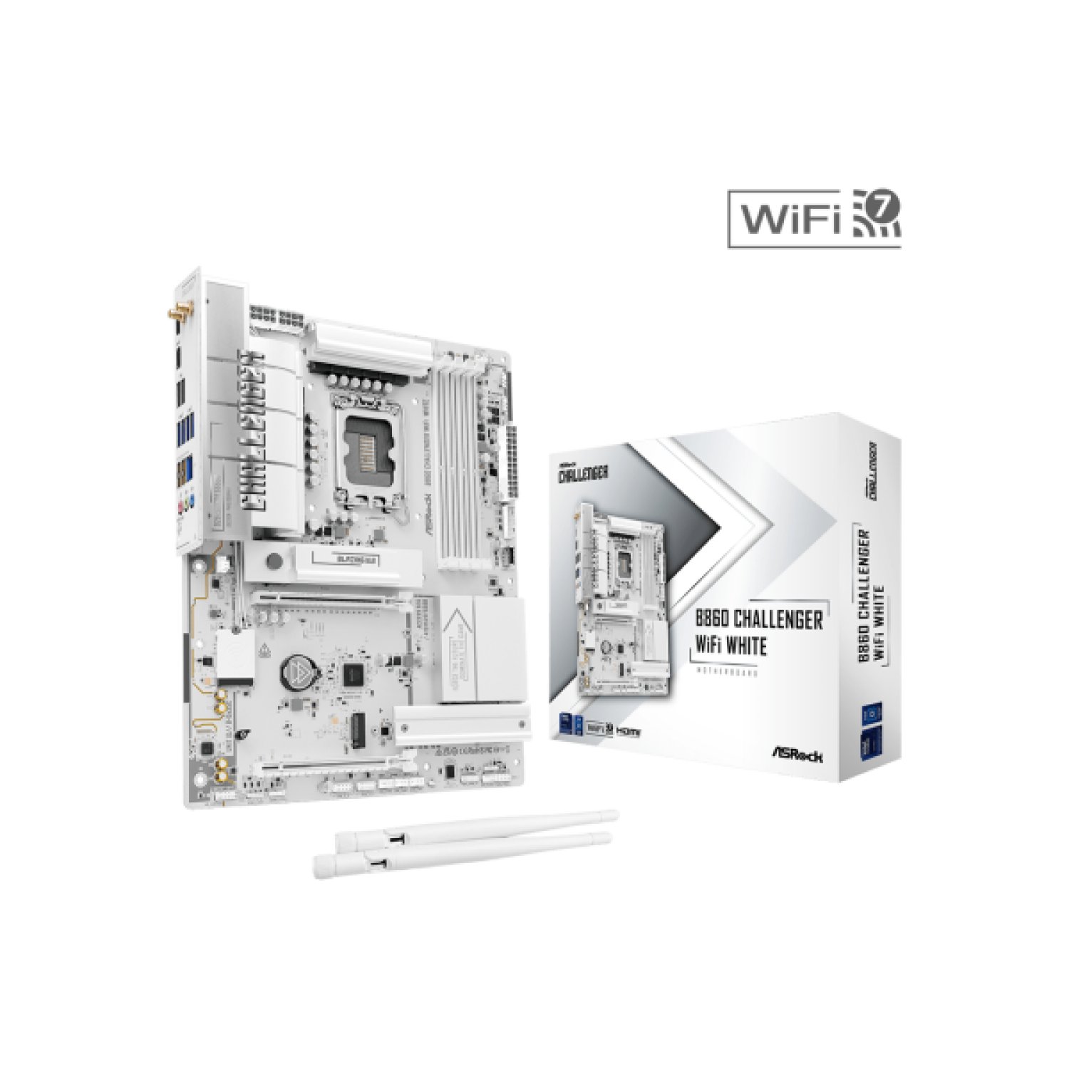 ASRock B860 Challenger WiFi · Placa Base ATX · Intel LGA1851 · WiFi