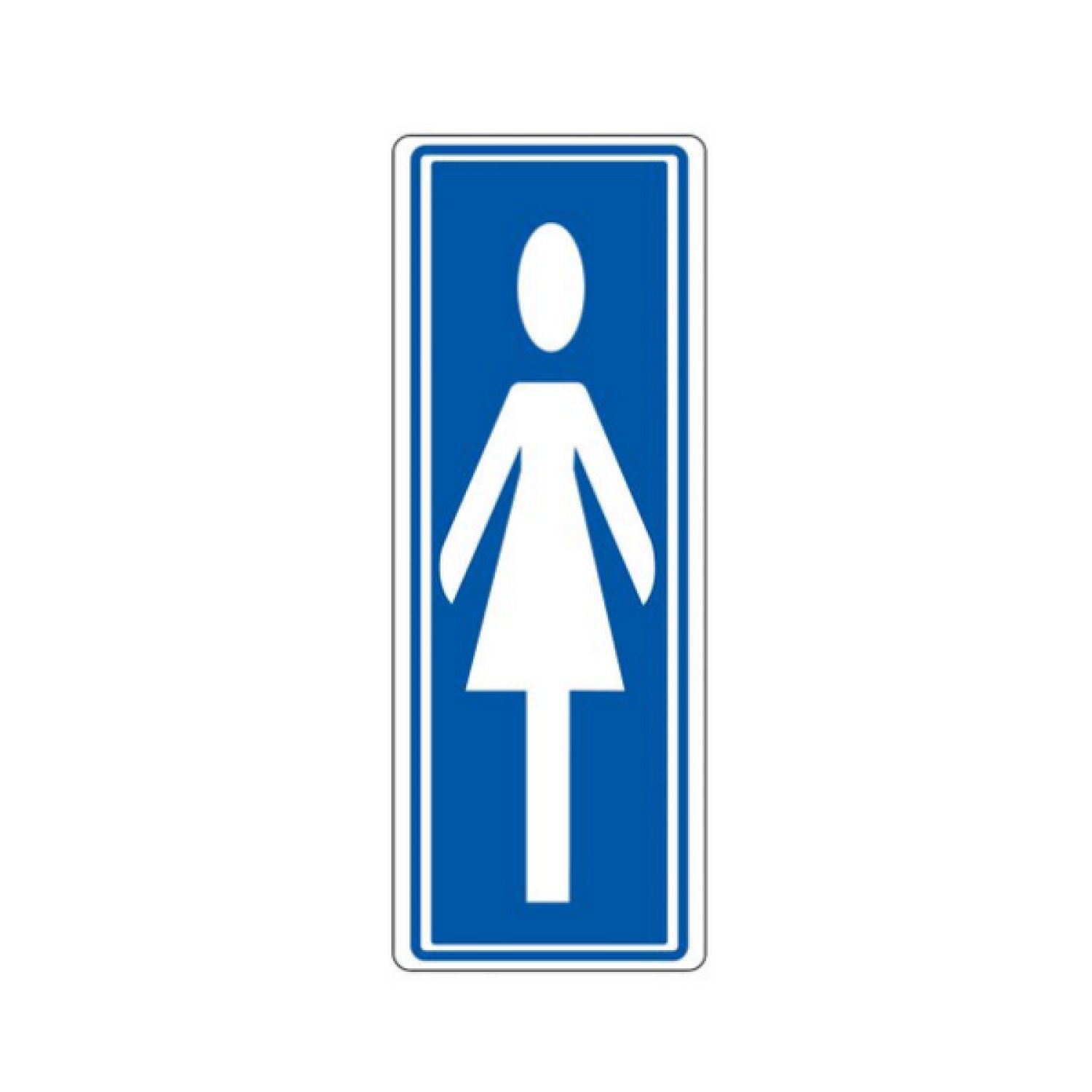 Archivo 2000 · Señal "Damas" · PVC Gris · 175x65 mm