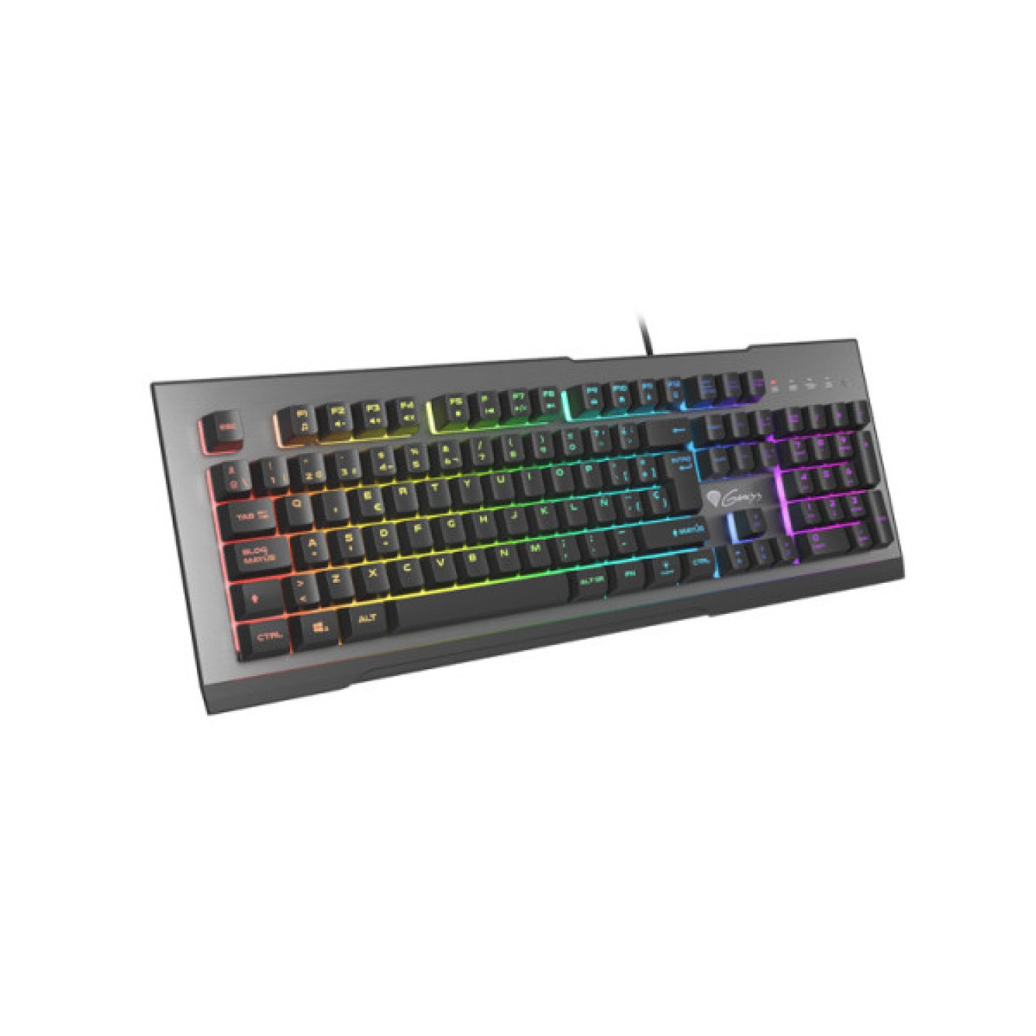 Genesis Rhod 500 RGB · Teclado Gaming · USB · QWERTY Español · Negro