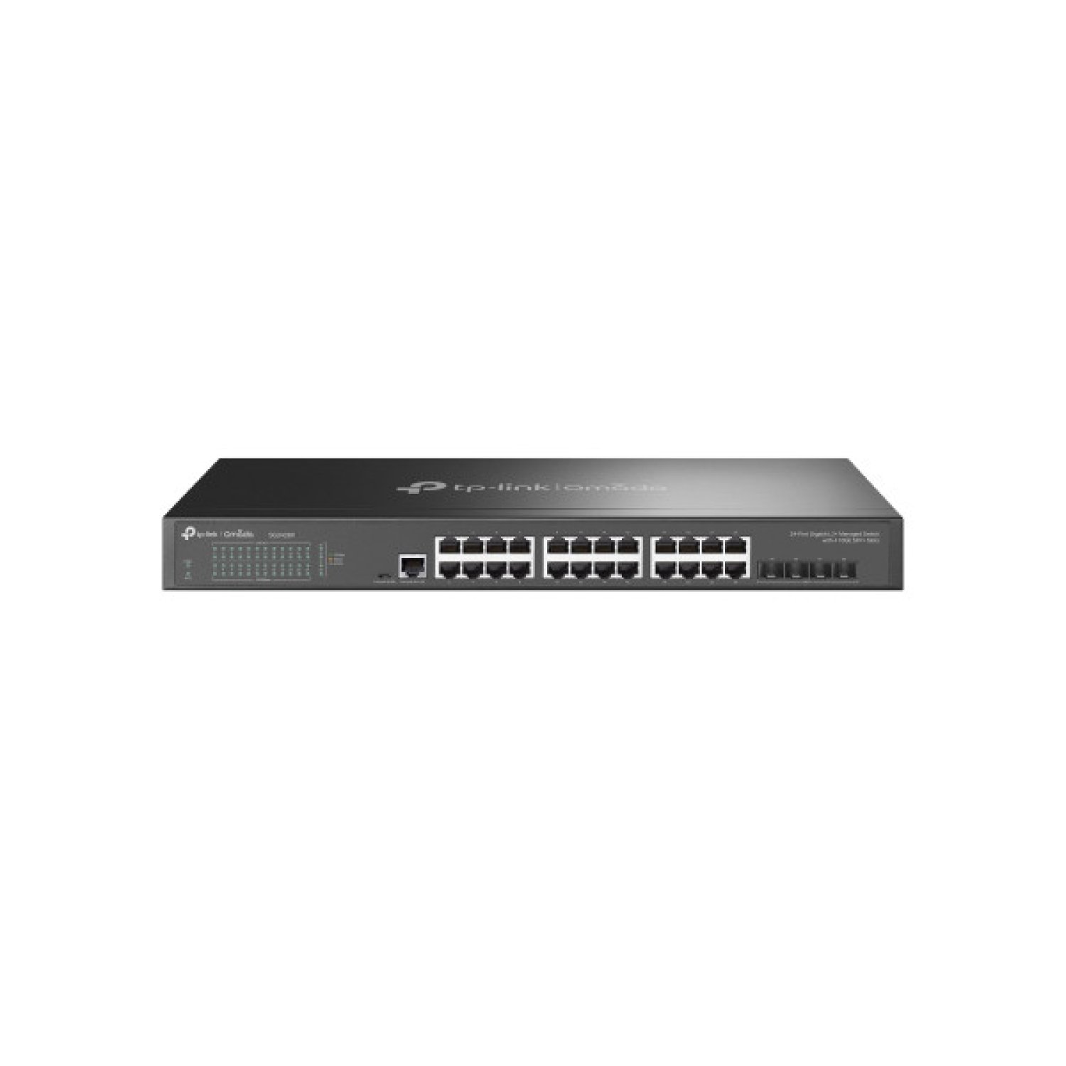 TP-Link SG3428X · Switch Gestionable L2+ · 24 Puertos Gigabit · 4 SFP+ 10GE