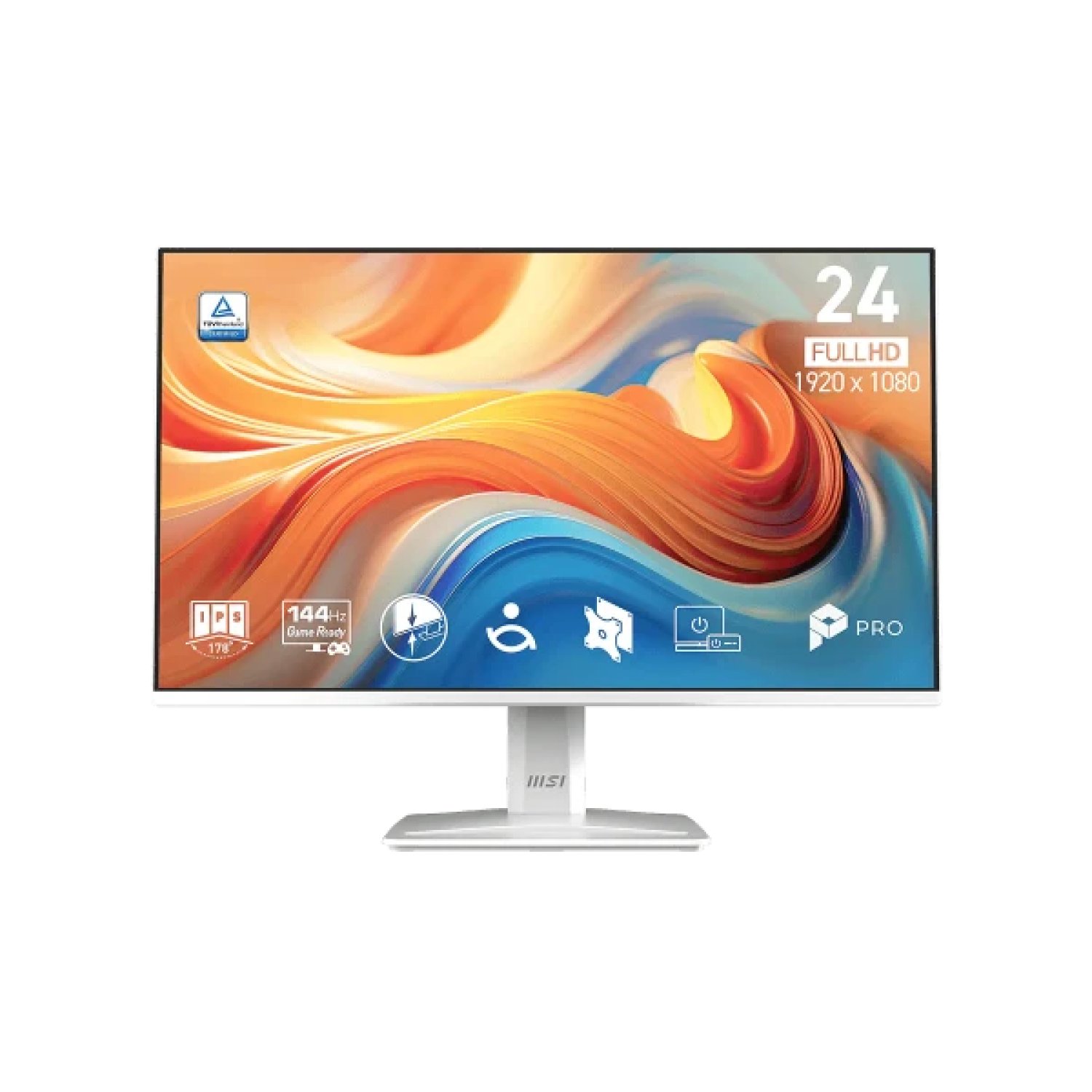 MSI Monitor Pro MP243W · 23,8" IPS · 1920x1080 · 144Hz · Blanco