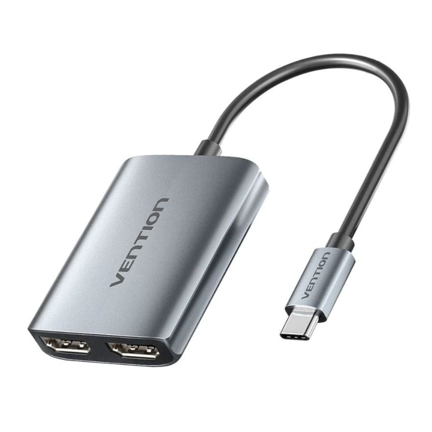 Vention · Cable Conversor USB-C a 2x HDMI · Gris