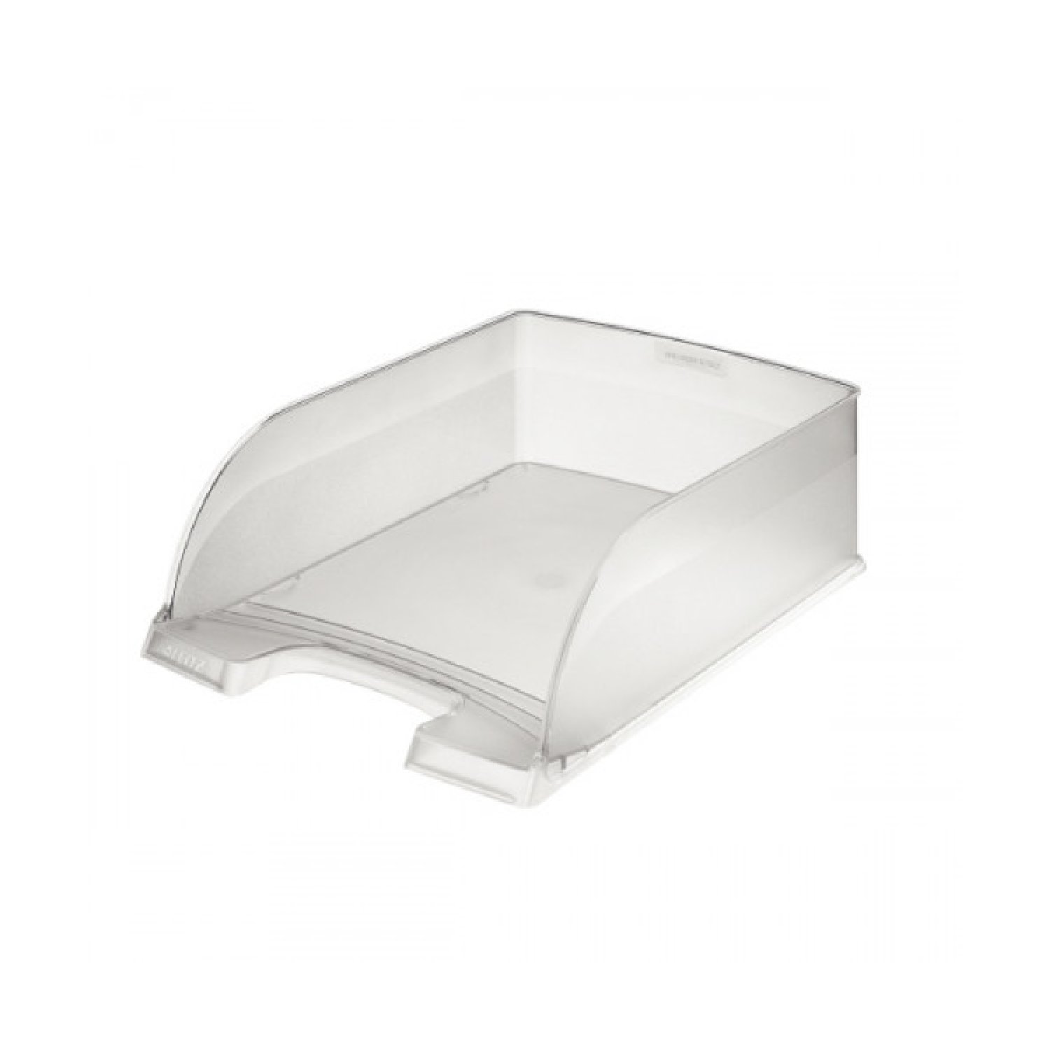 Leitz · Bandeja Apilable Jumbo · Poliestireno · Formato Folio · Cristal