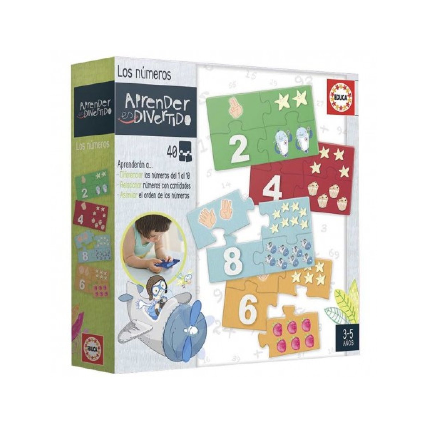 Educa Borrás · Juego Los Números · Educativo Infantil