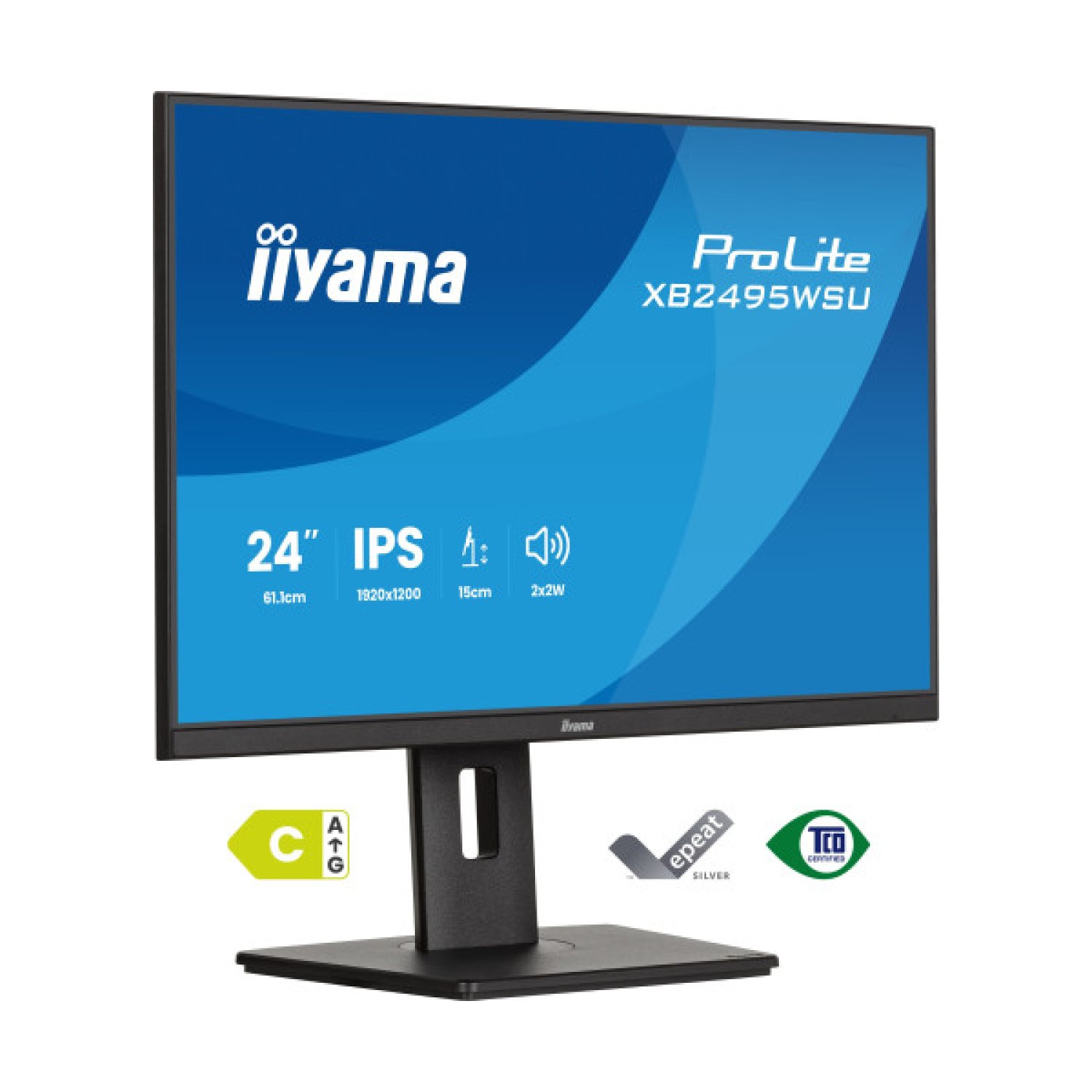 Iiyama · Monitor 24,1" IPS · 1920x1200 · 16:10 · 60Hz
