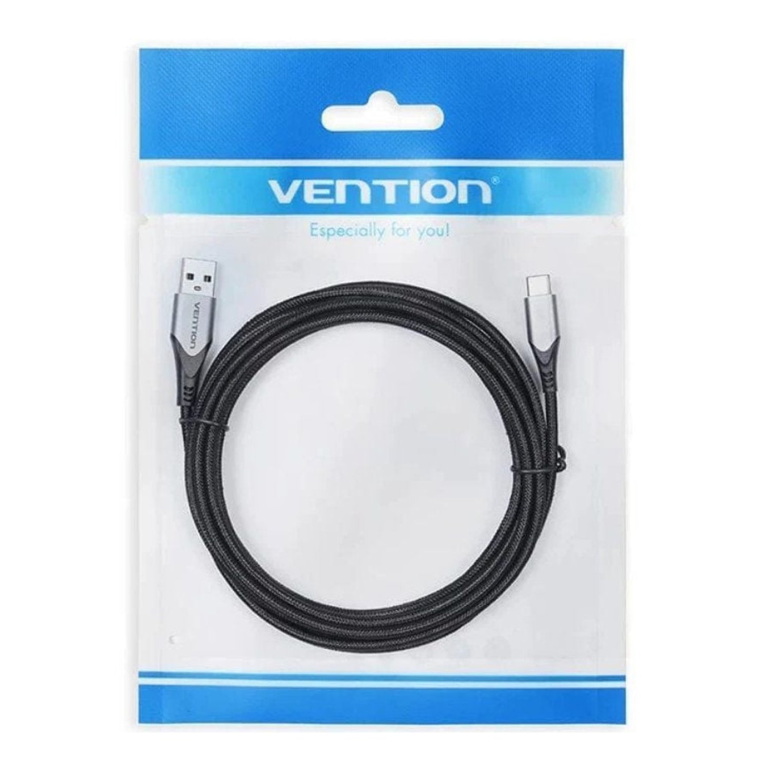 Vention Cable USB 2.0 Tipo-C · 480Mbps · 50cm · Gris