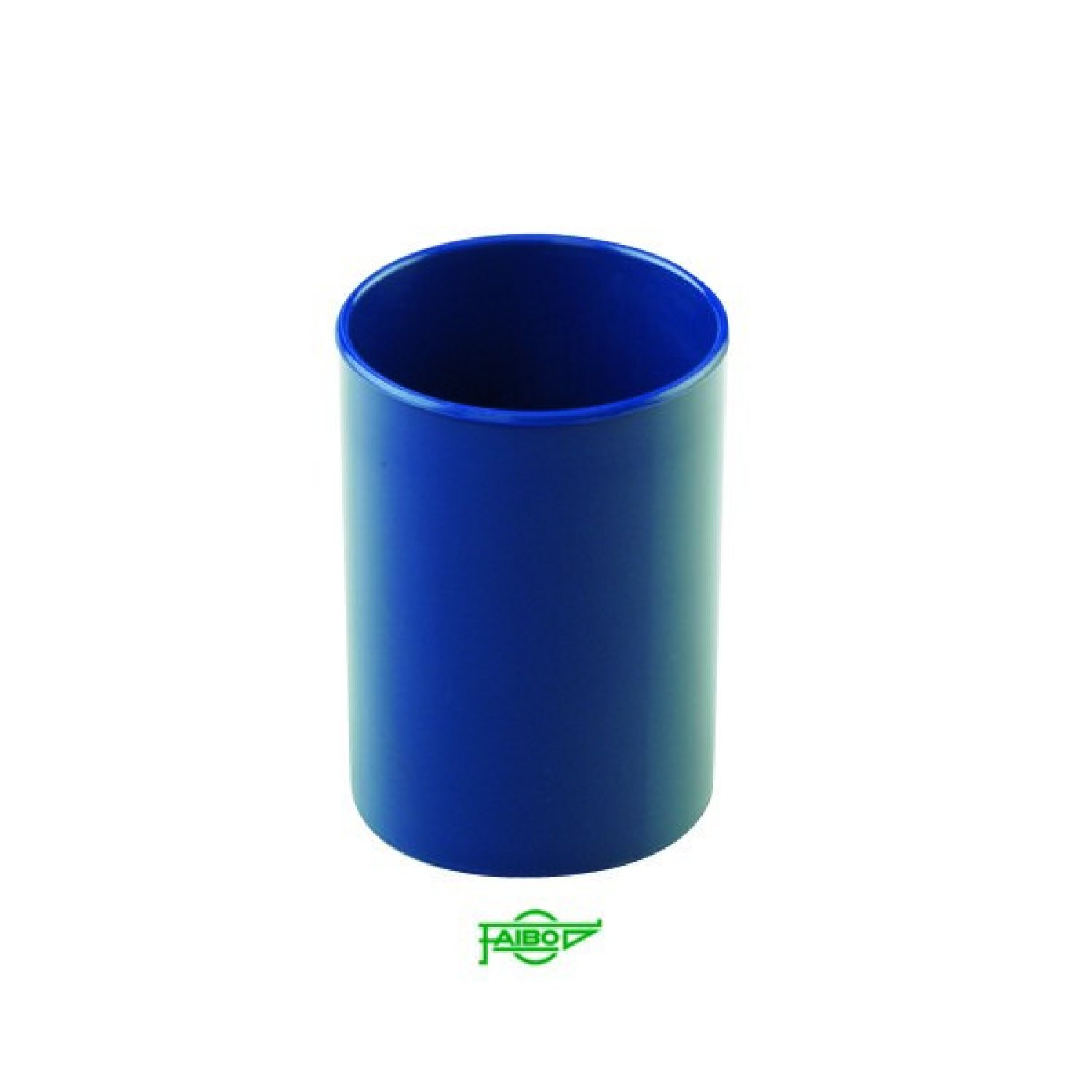 Faibo · Cubilete de Plástico · 78mm Diámetro · 100mm Altura · Azul Opaco