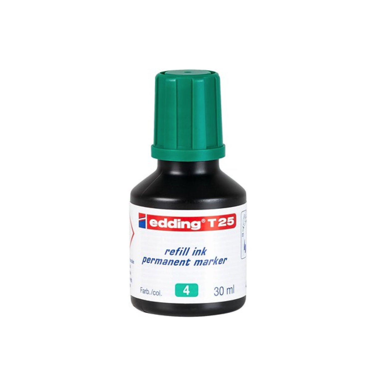 Edding · Tinta para Rellenar · 25ml · Verde T25-004
