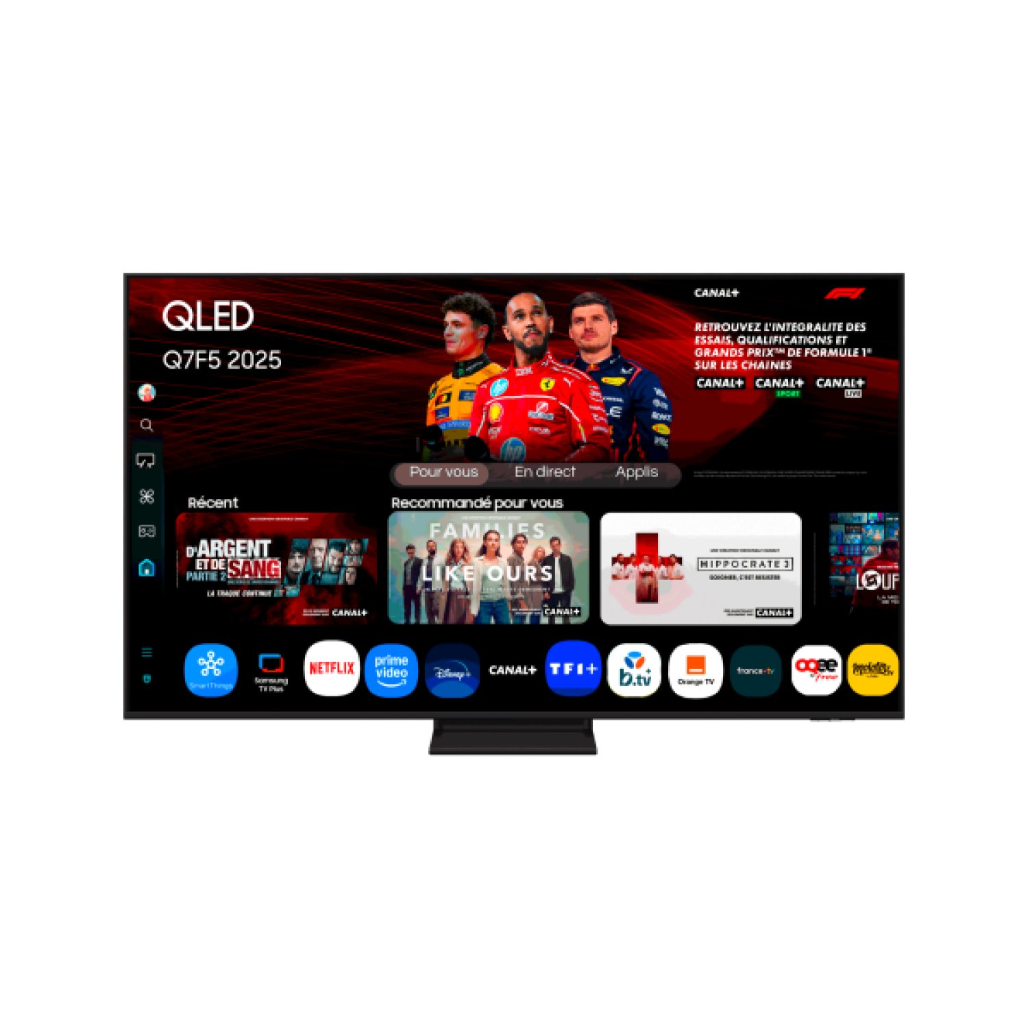 Samsung TQ65Q7F5AU · 65" 4K Ultra HD · Smart TV · WiFi · Negro