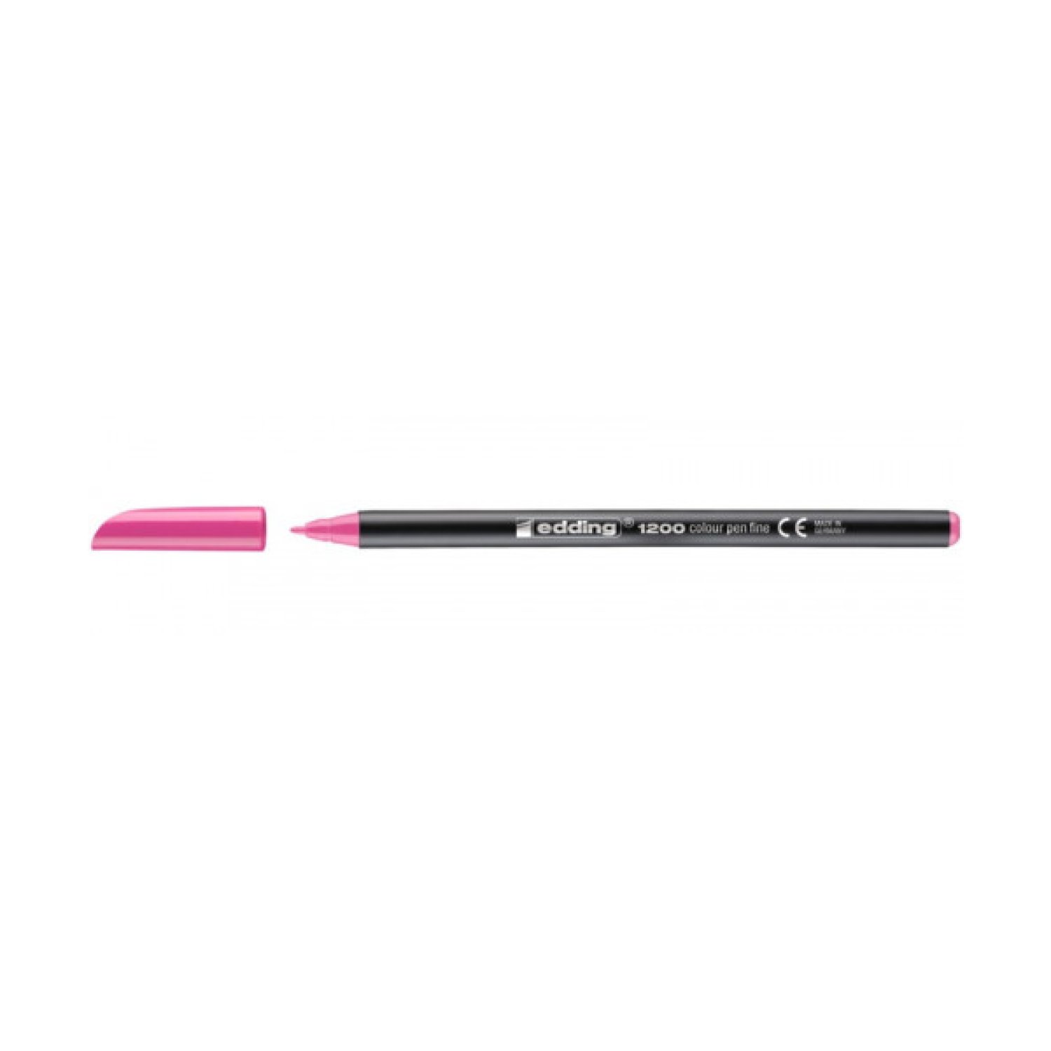 Edding 1200 · Rotulador Punta Fina · Rosa Neón · Permanente