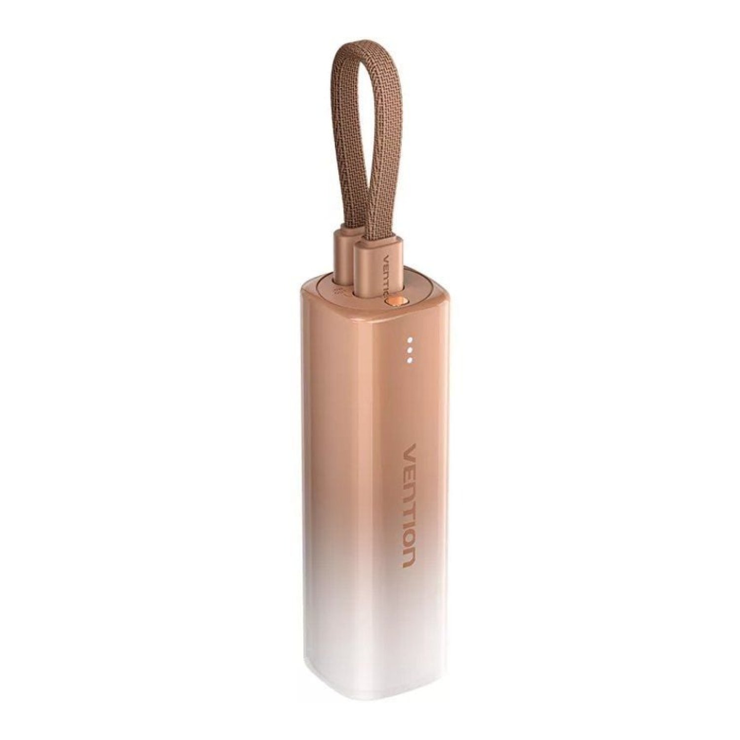 Vention Powerbank 5000mAh · 20W · Dorado · USB-C y Lightning