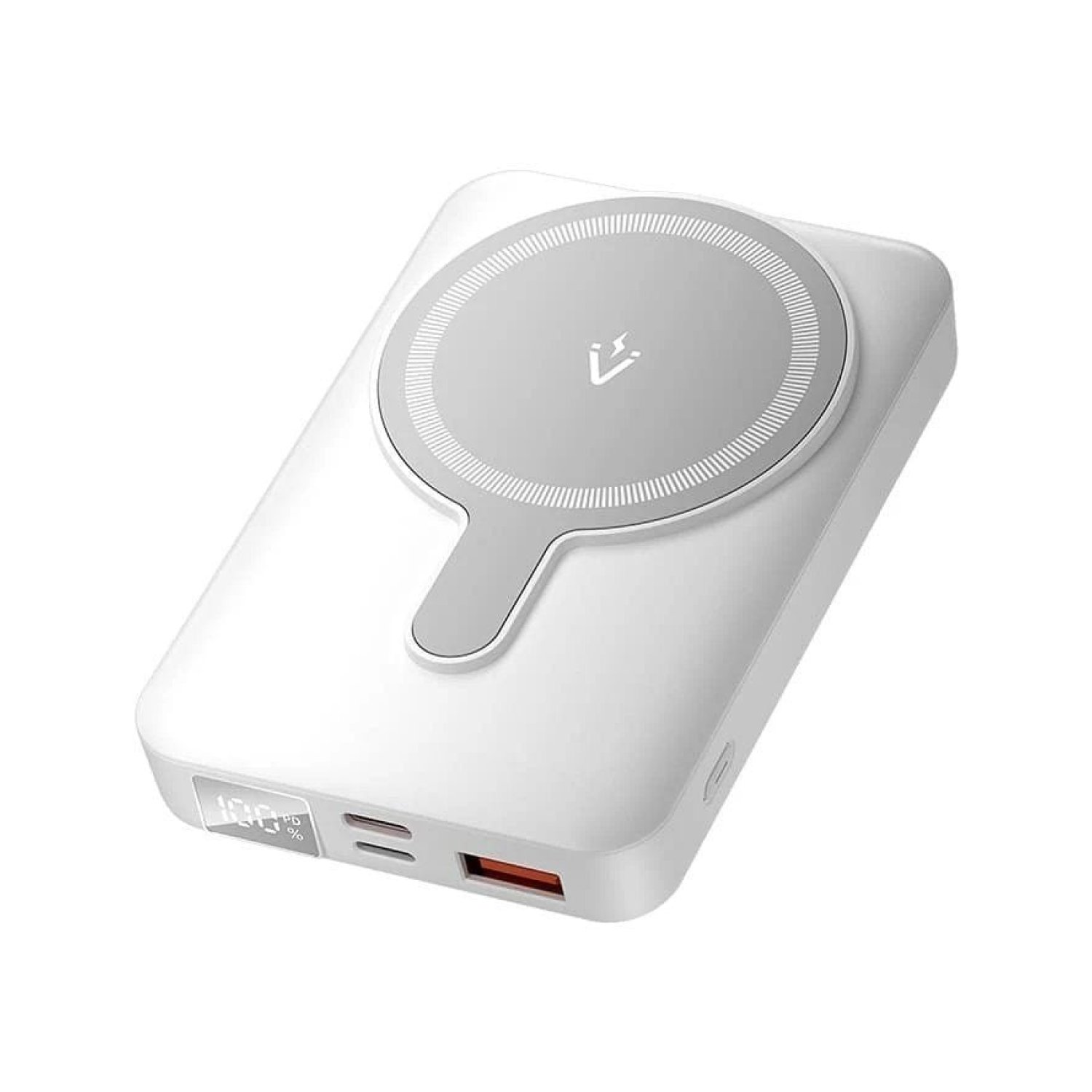 Vention Powerbank 10000mAh · 22,5W · Carga Inalámbrica · Blanca