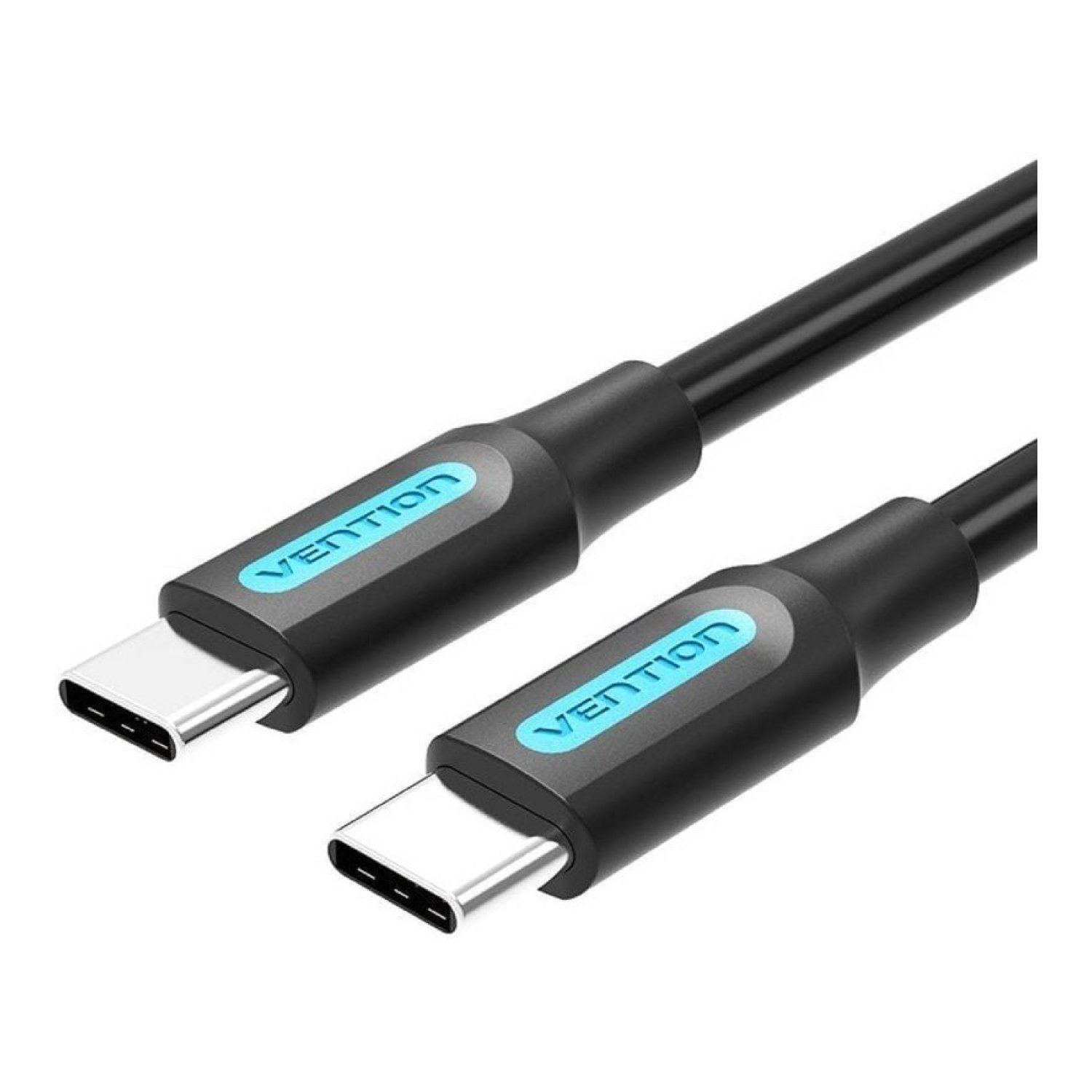 Vention Cable USB 2.0 Tipo-C · 50cm · 60W · 480Mbps · Negro