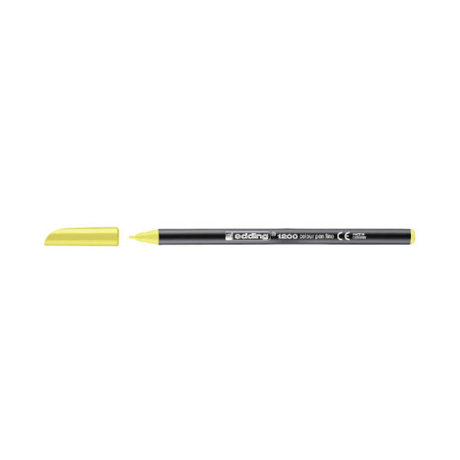 Edding 1200 · Rotulador Punta Fina · Amarillo Fluorescente