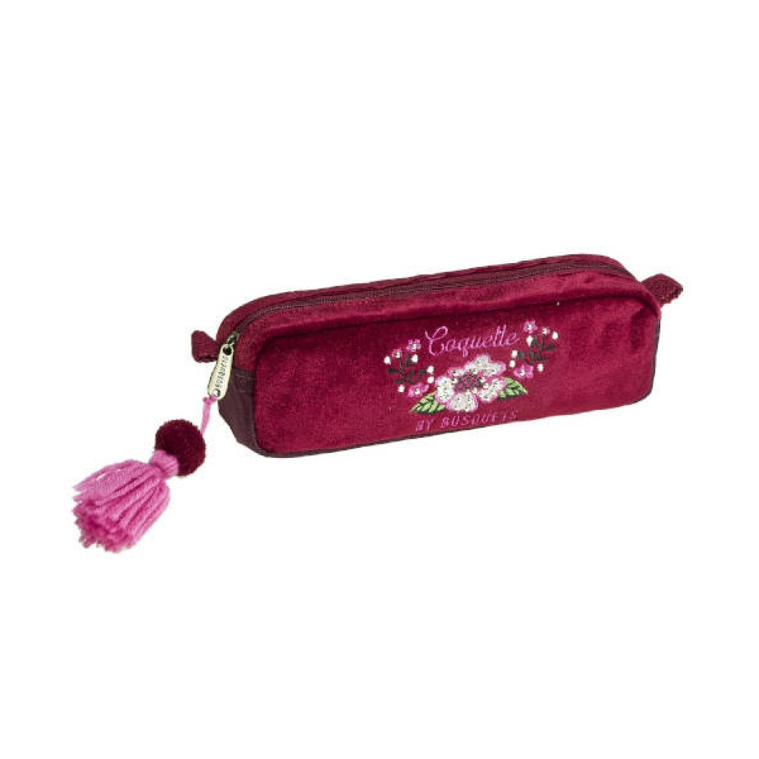 Coquette · Estuche Rectangular · 20x6x5 cm · Rosa Floral