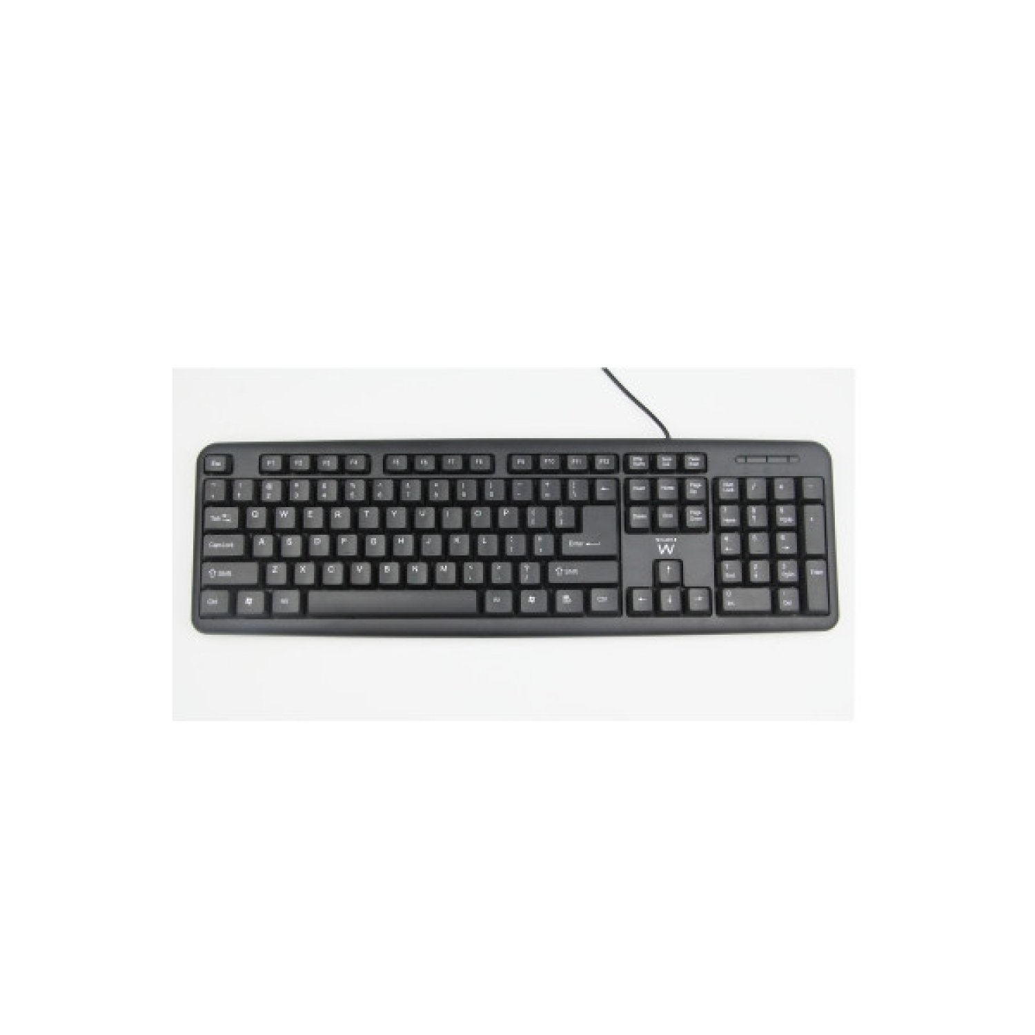 Ewent Teclado Slim Standard · USB · Negro