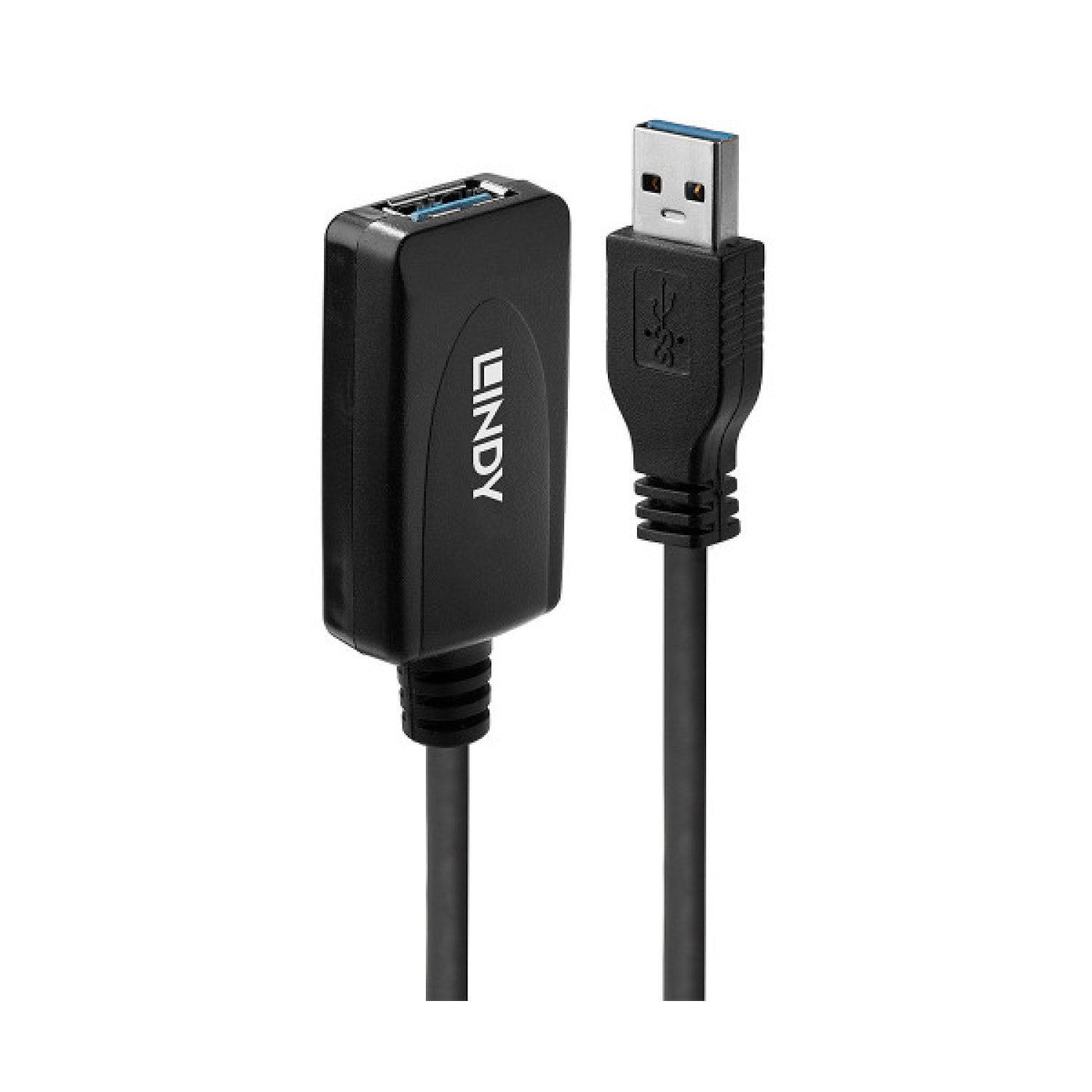 Lindy · Cable USB 3.2 Gen 1 · 5 metros · Conector USB-A · Negro