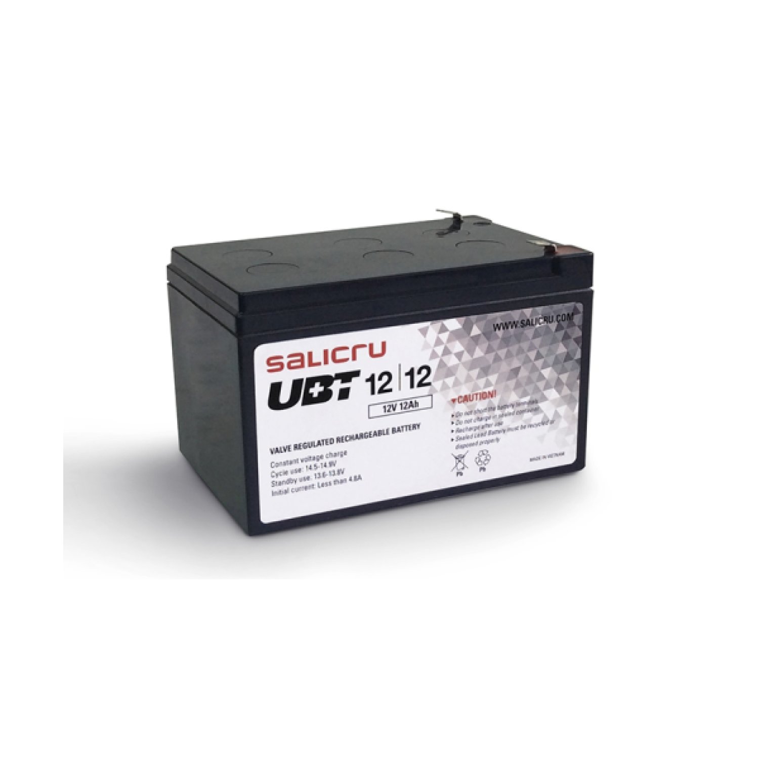 Salicru GP12120F2 · Batería 12V · 12Ah · SAI