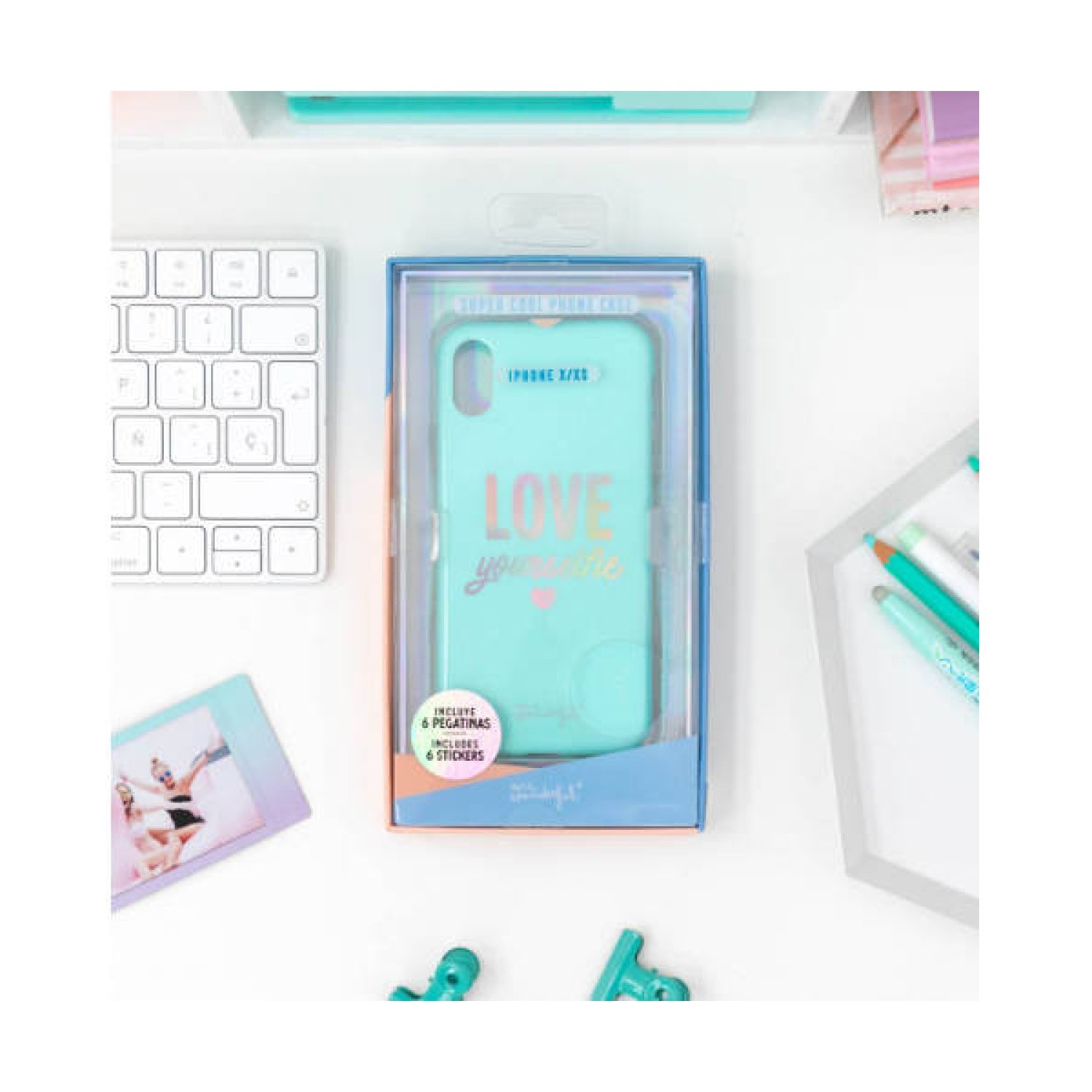 Mr. Wonderful · Carcasa iPhone X/XS · The Powerful Collection · Love Yourselfie