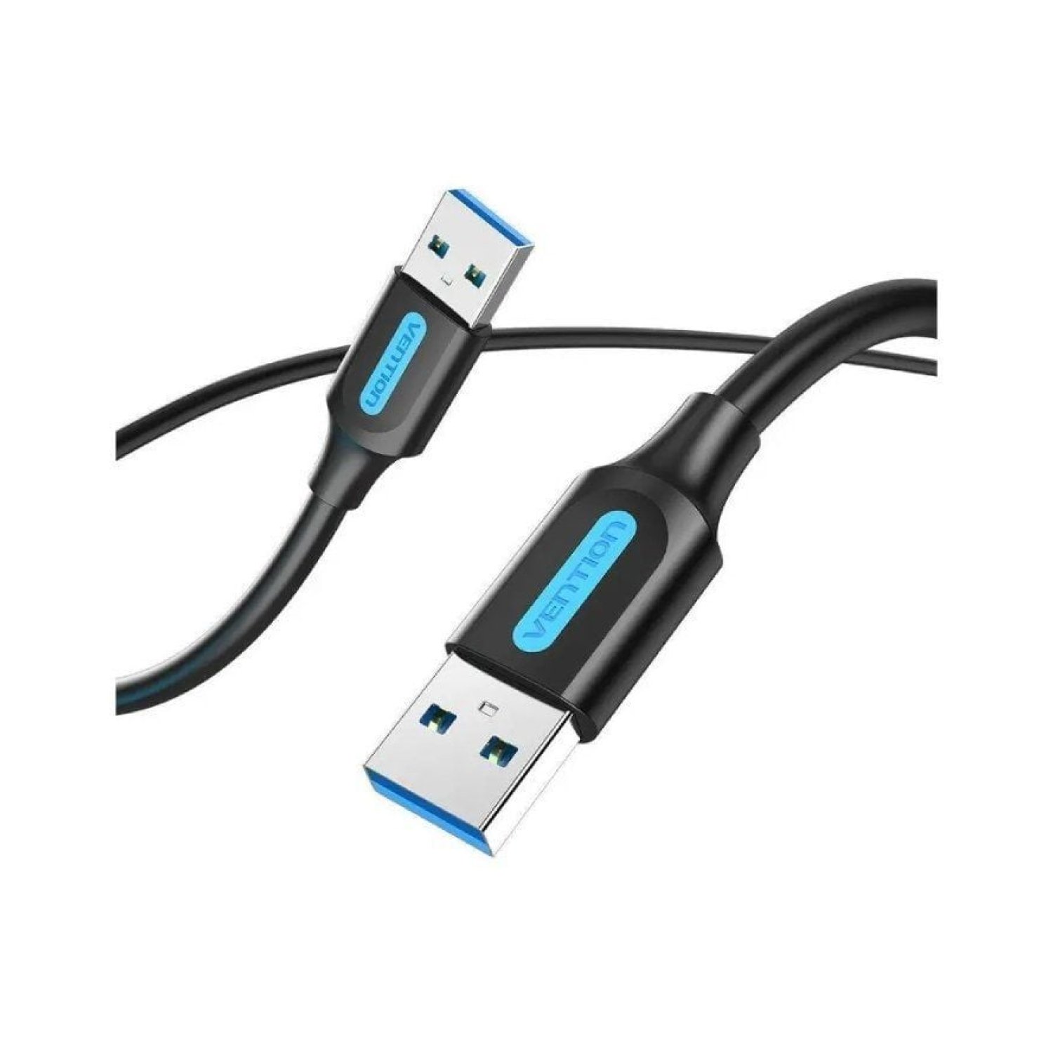 Vention Cable USB 3.0 · USB Macho a Macho · 5Gbps · 1m · Negro