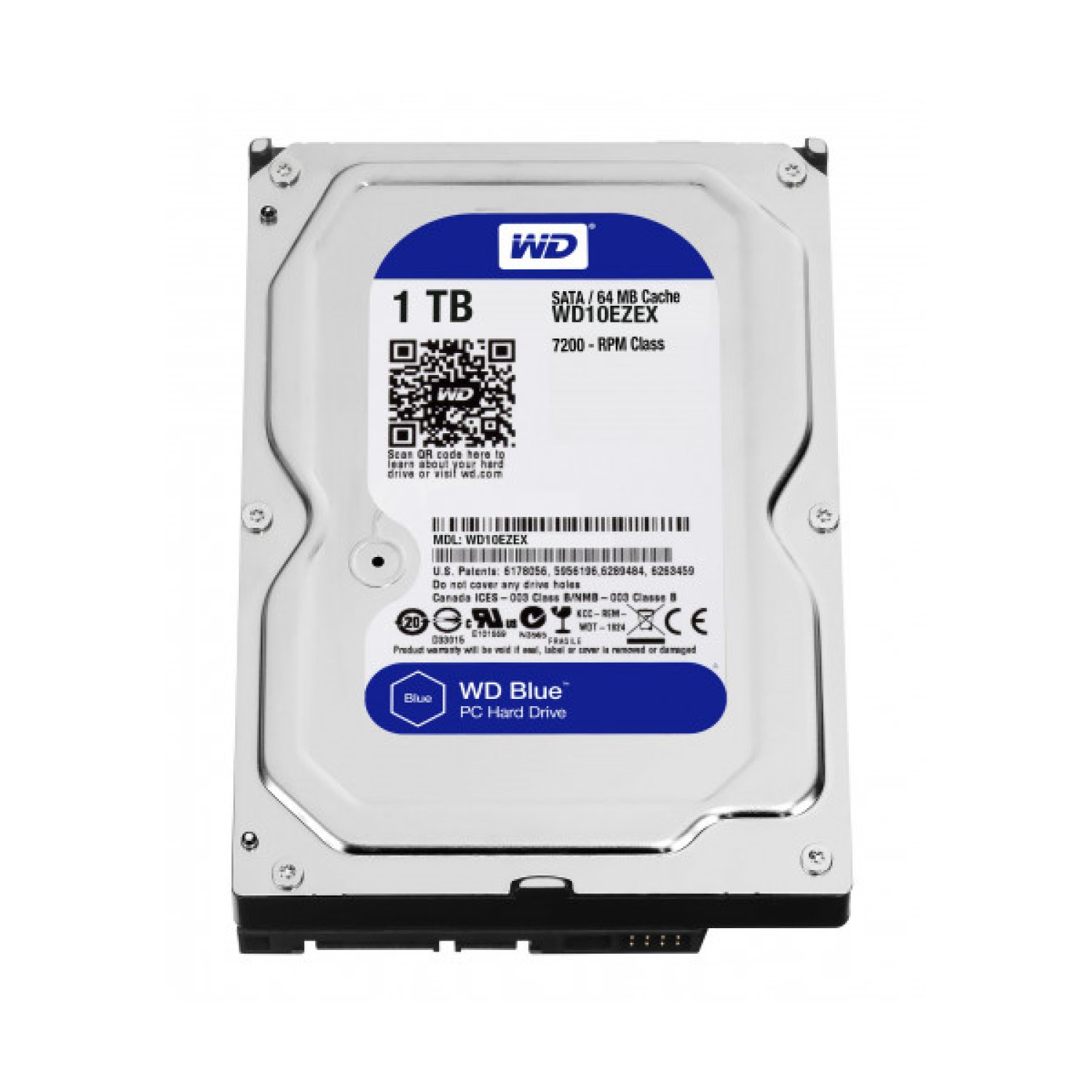 Western Digital Blue · 3,5" · 1TB · SATA III