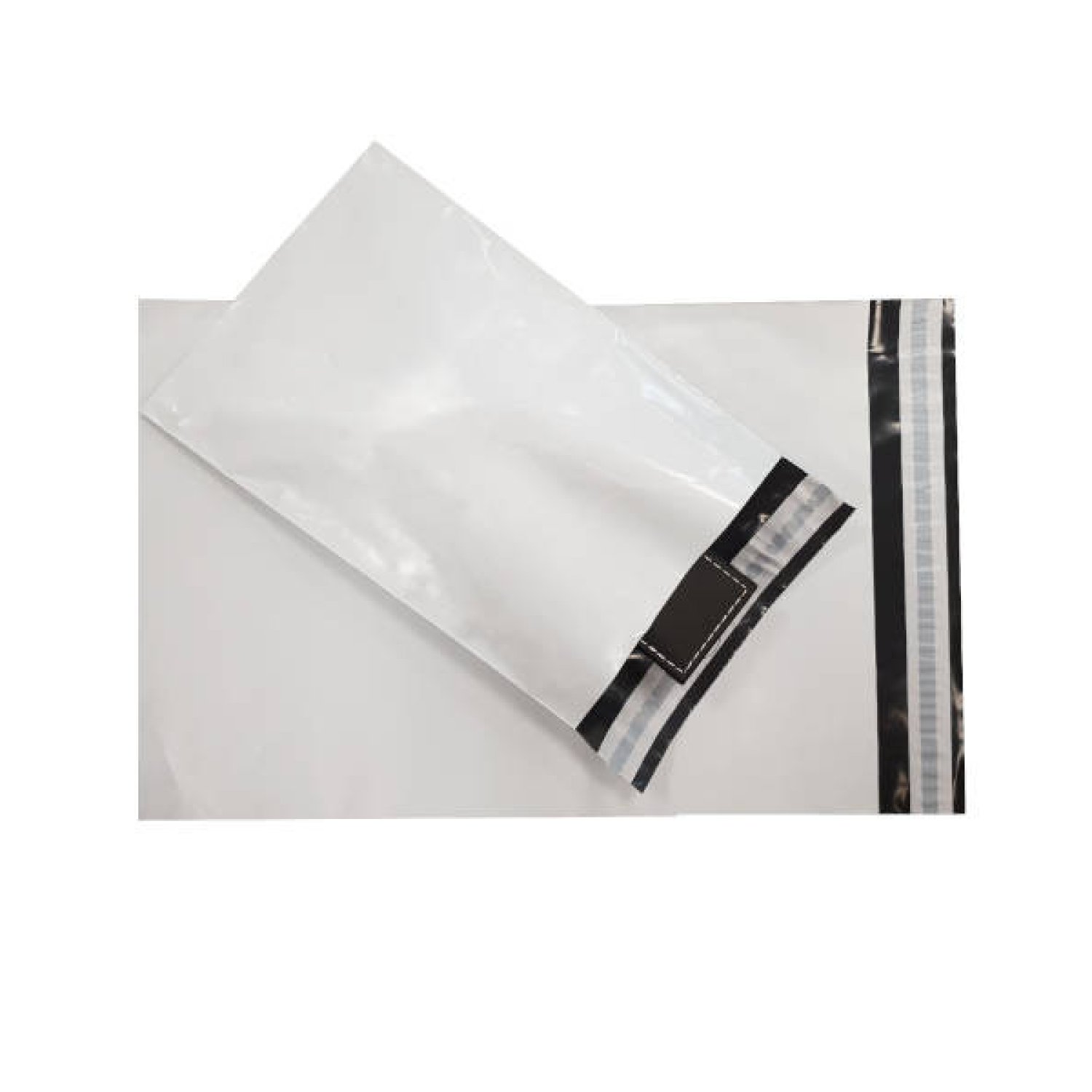 Bolsas E-commerce Opacas · 250x350+40 mm · 70% LDPE Reciclado · Caja 500 uds
