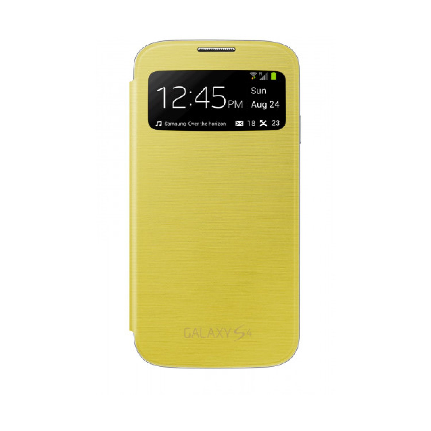 Samsung S View · Funda Libro · Compatible Galaxy · Amarillo