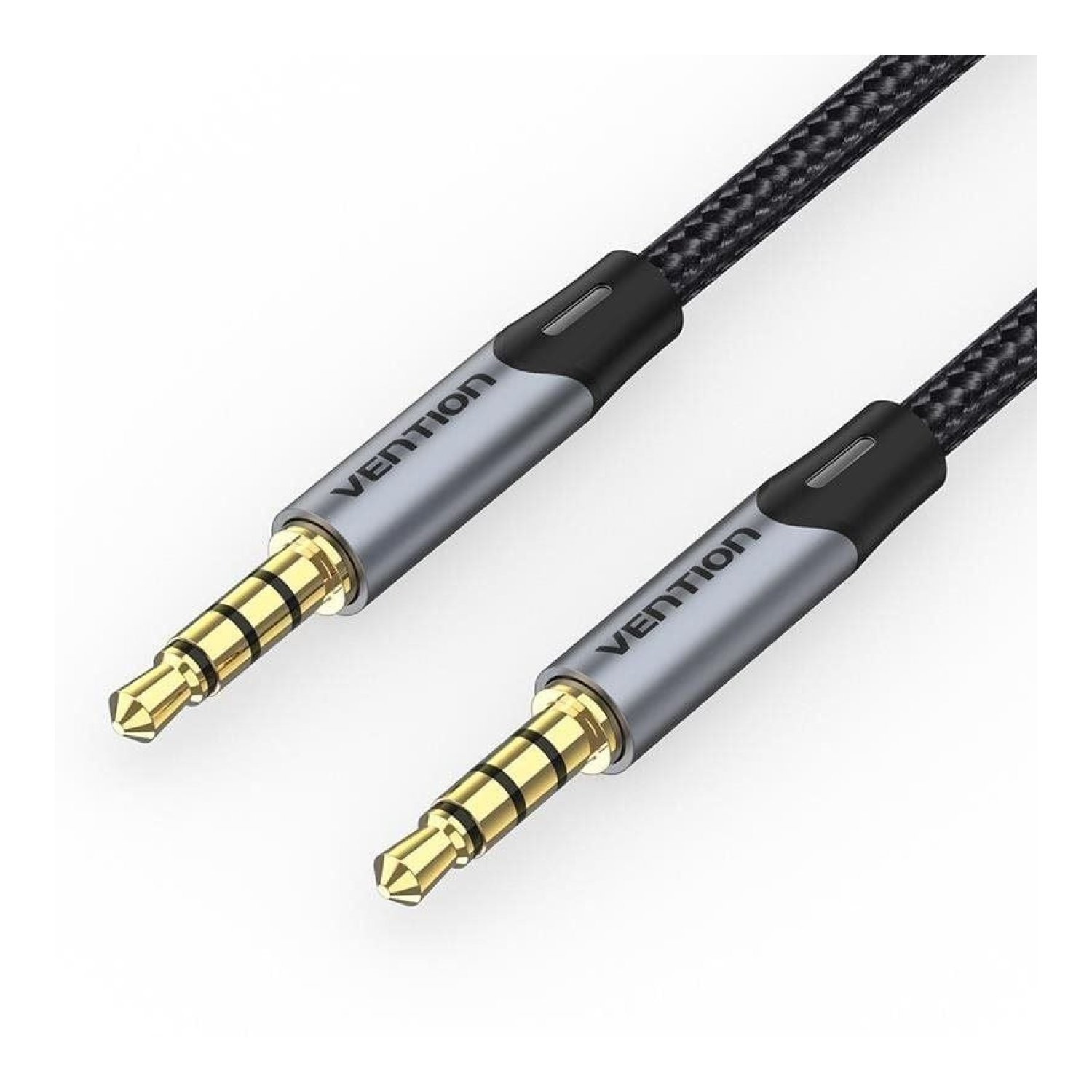 Vention · Cable Estéreo Jack 3.5mm · 1,5m · Gris