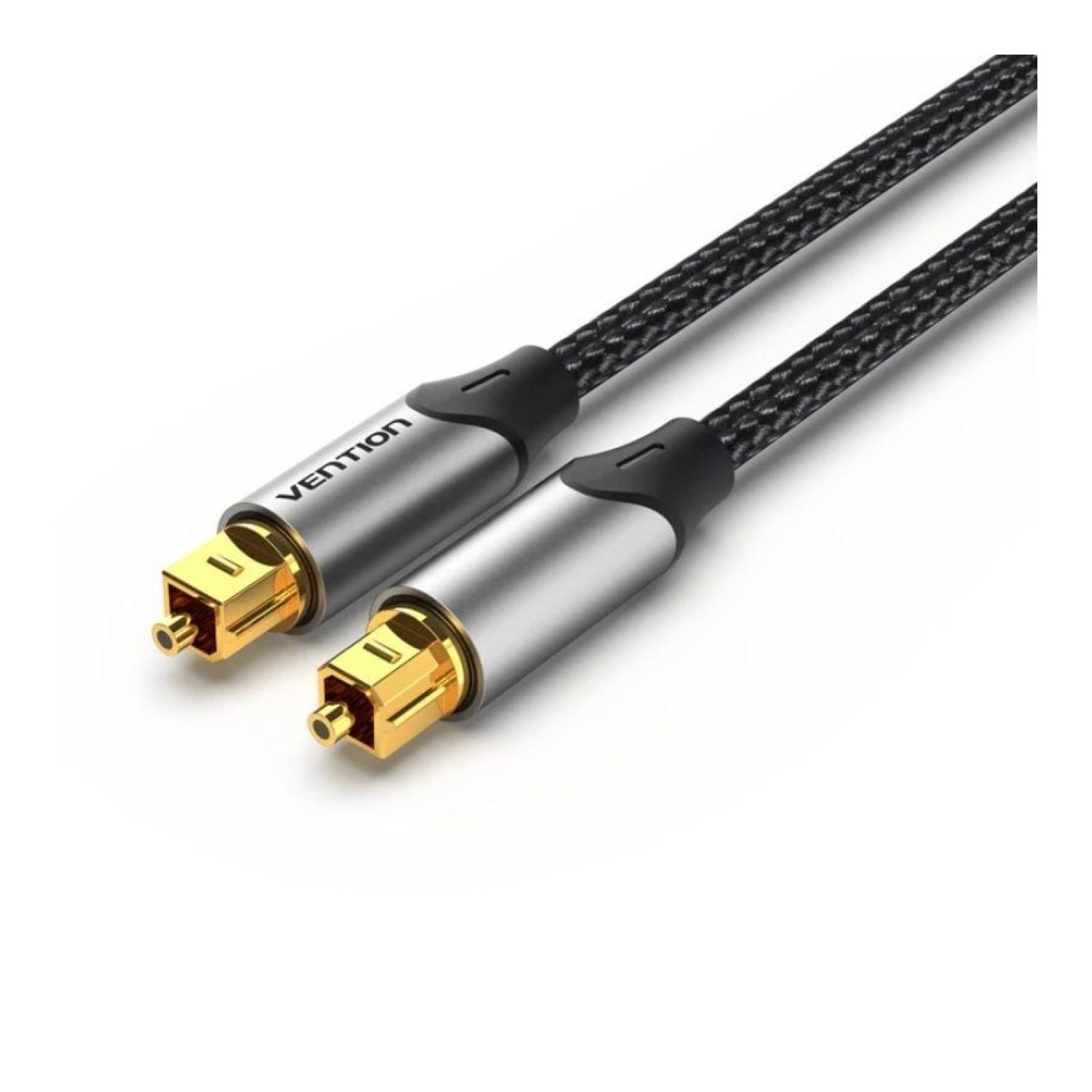 Vention · Cable Audio Fibra Óptica · 1,5m · Gris