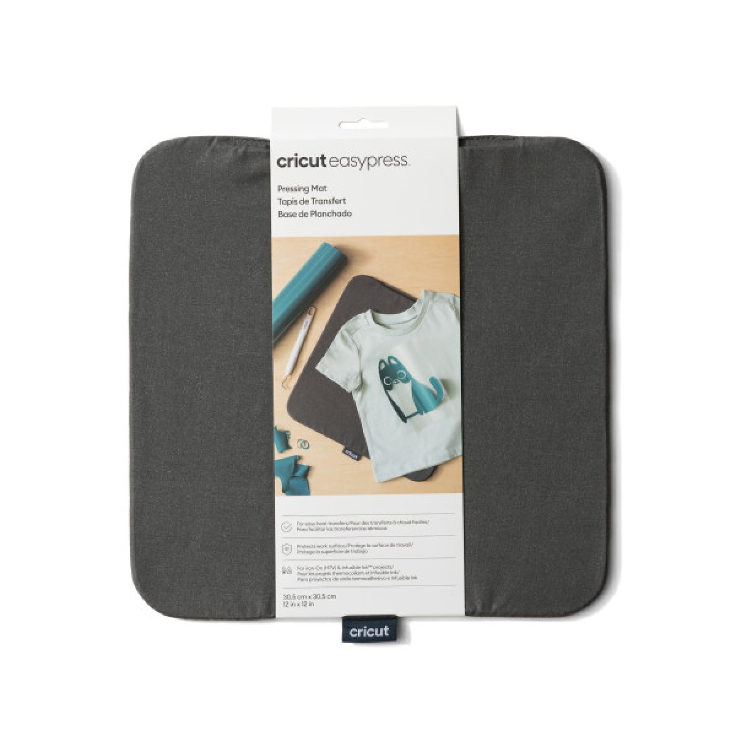Cricut EasyPress · Base de Planchado · 30,5 x 30,5 cm