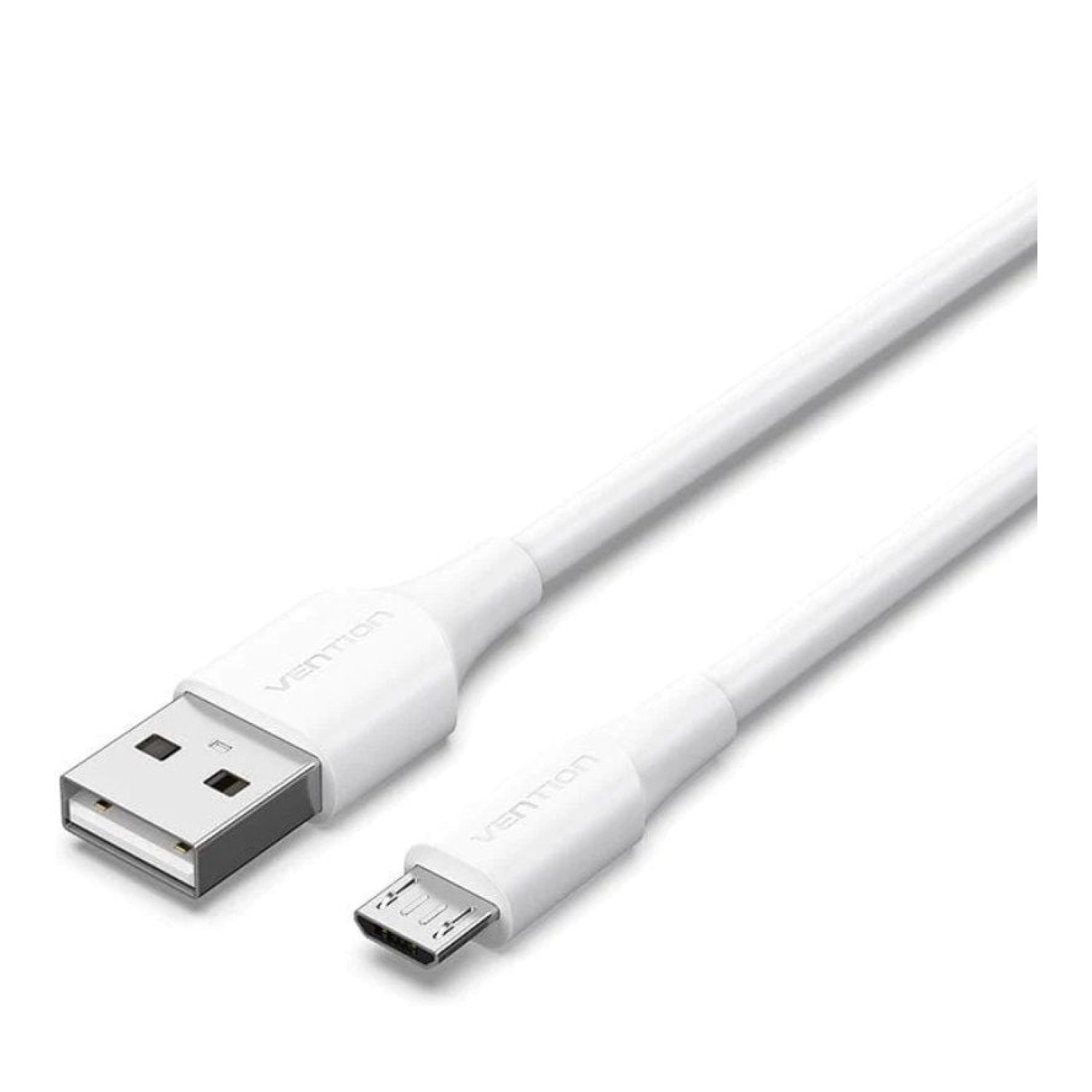 Vention Cable USB 2.0 · Micro USB · 2m · 480 Mbps · Blanco