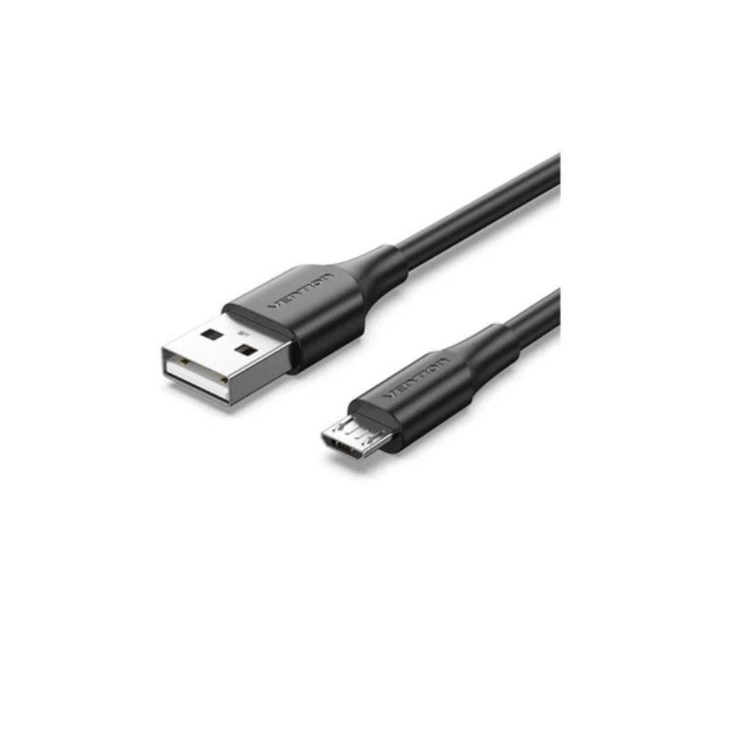 Vention Cable USB 2.0 · USB a MicroUSB · 25cm · 60W · 480Mbps · Negro