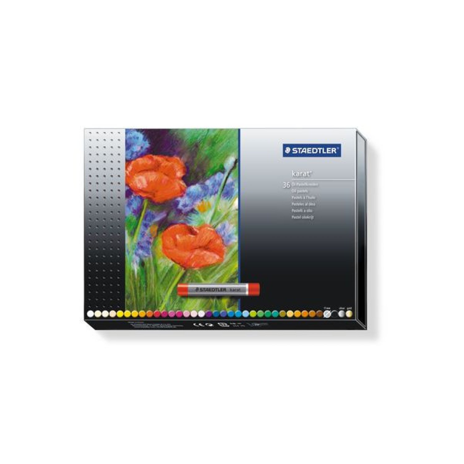 Staedtler Pasteles · 36 Colores Surtidos · Estuche de Cartón