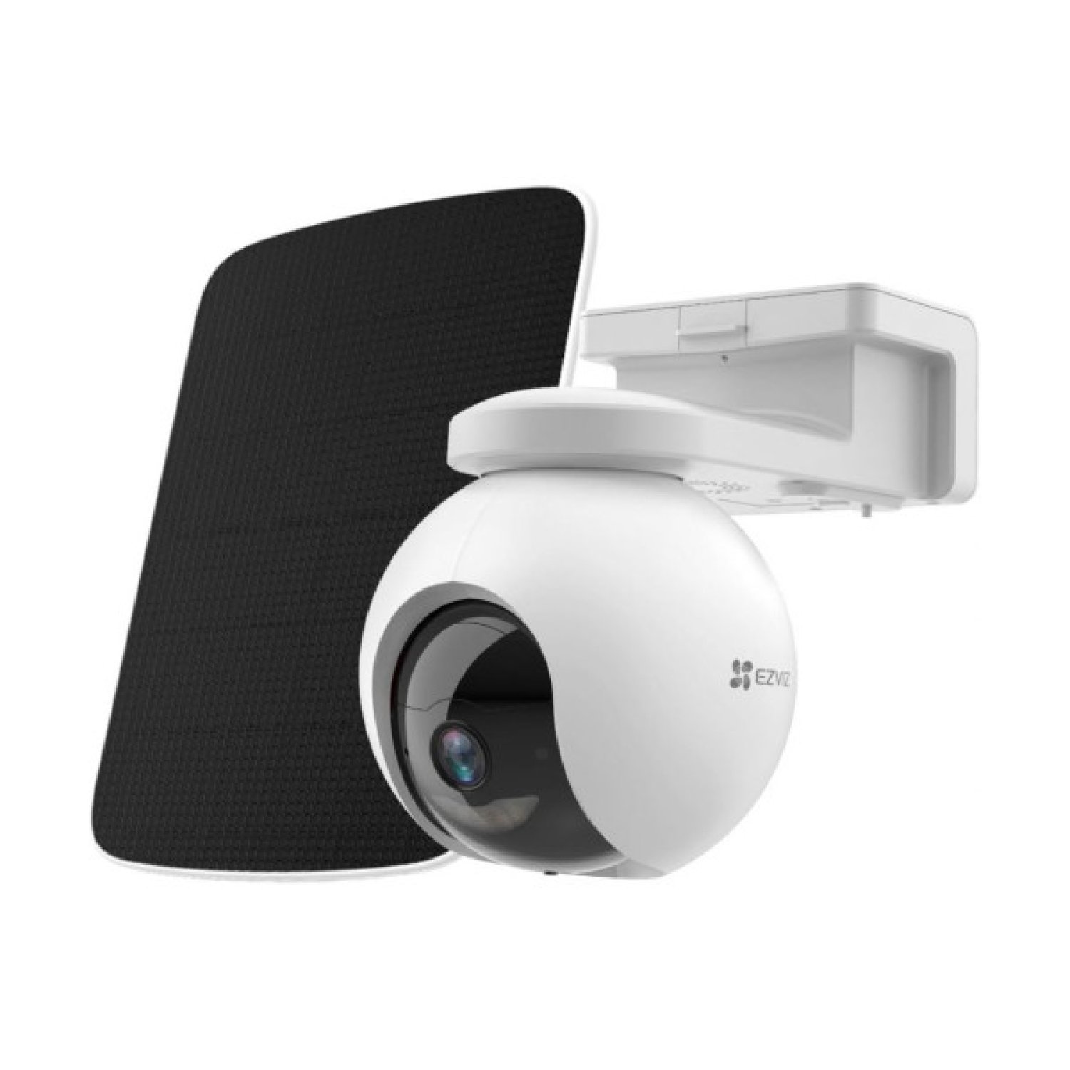 EZVIZ HB8 Pro · Cámara Rotativa 4K a Batería · Panel Solar Incluido