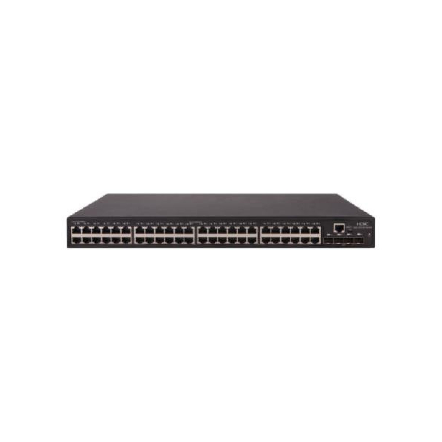 H3C S5130S-52S-EI · Switch Gestionado L2 · 52 Puertos Gigabit · Negro