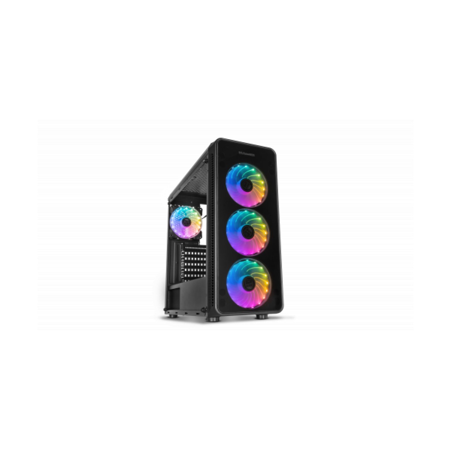 NOX Hummer TGM · Caja Midi Tower · Negra